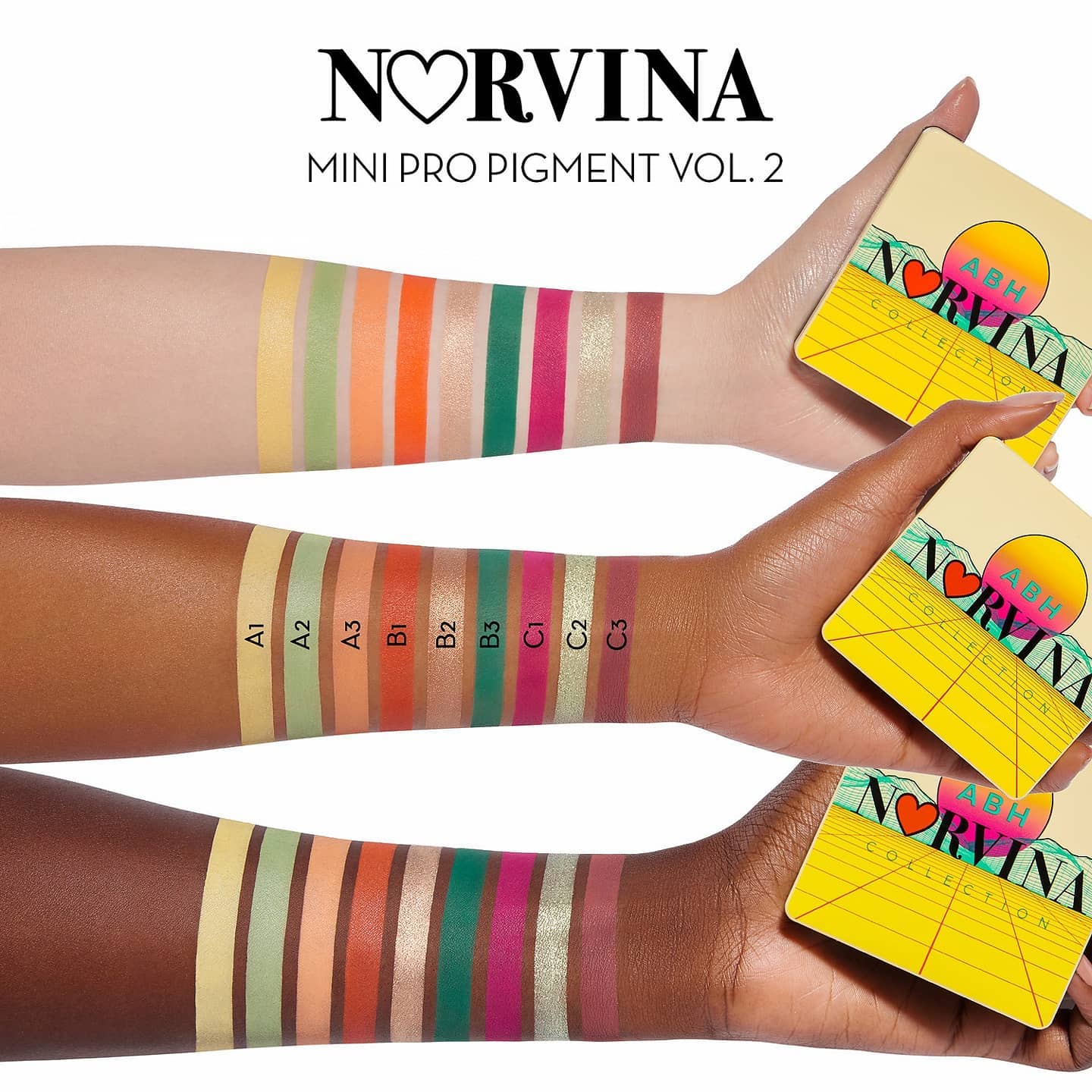 Anastasia Beverly Hill ABH Nirvana Mini Pro Oigment Palette Vol. 2