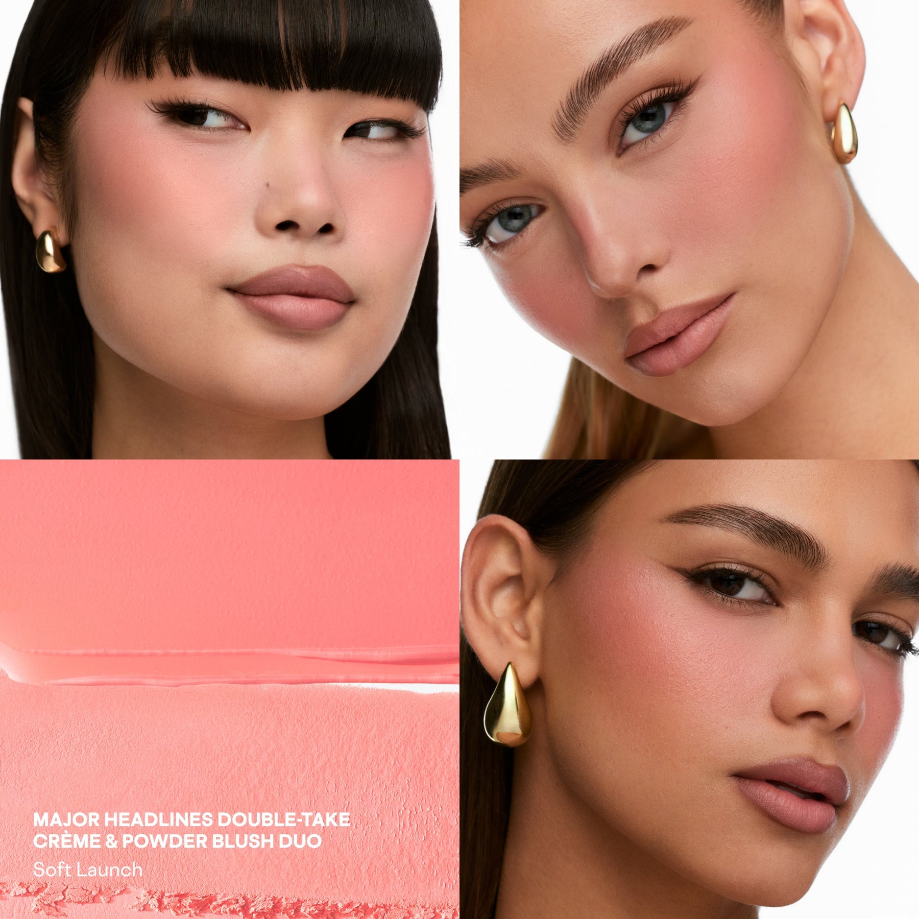 Patrick Ta  Major Headlines Double-Take Crème & Powder Blush Duo (Dúo De Rubor) 0.17 oz./5.0 g (Soft Launch)