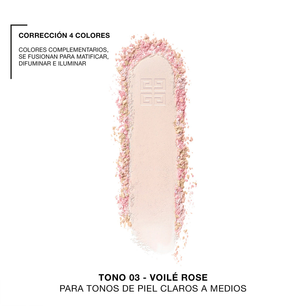 Givenchy Prisme Libre 4-Color Loose Powdwe Net. wt. .35 oz. (03 Voile Rosé)