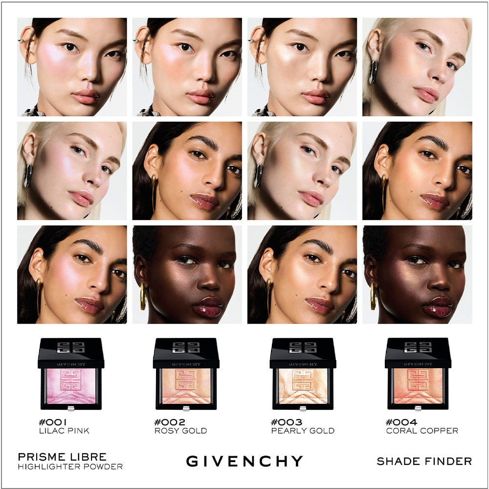 Givenchy Prisme Libre Highlighter Powder Net. wt. .31 oz. (003 Pearly Gold)