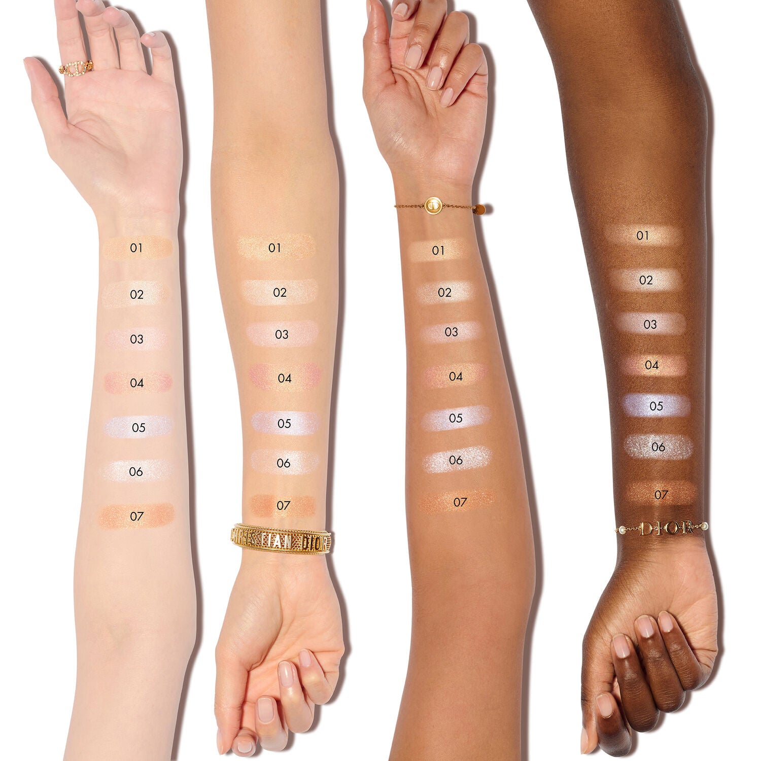Dior Forever Glow Liminizer Net wt. 0.21. oz. (02 Gold Halo) Iluminador en Polvo
