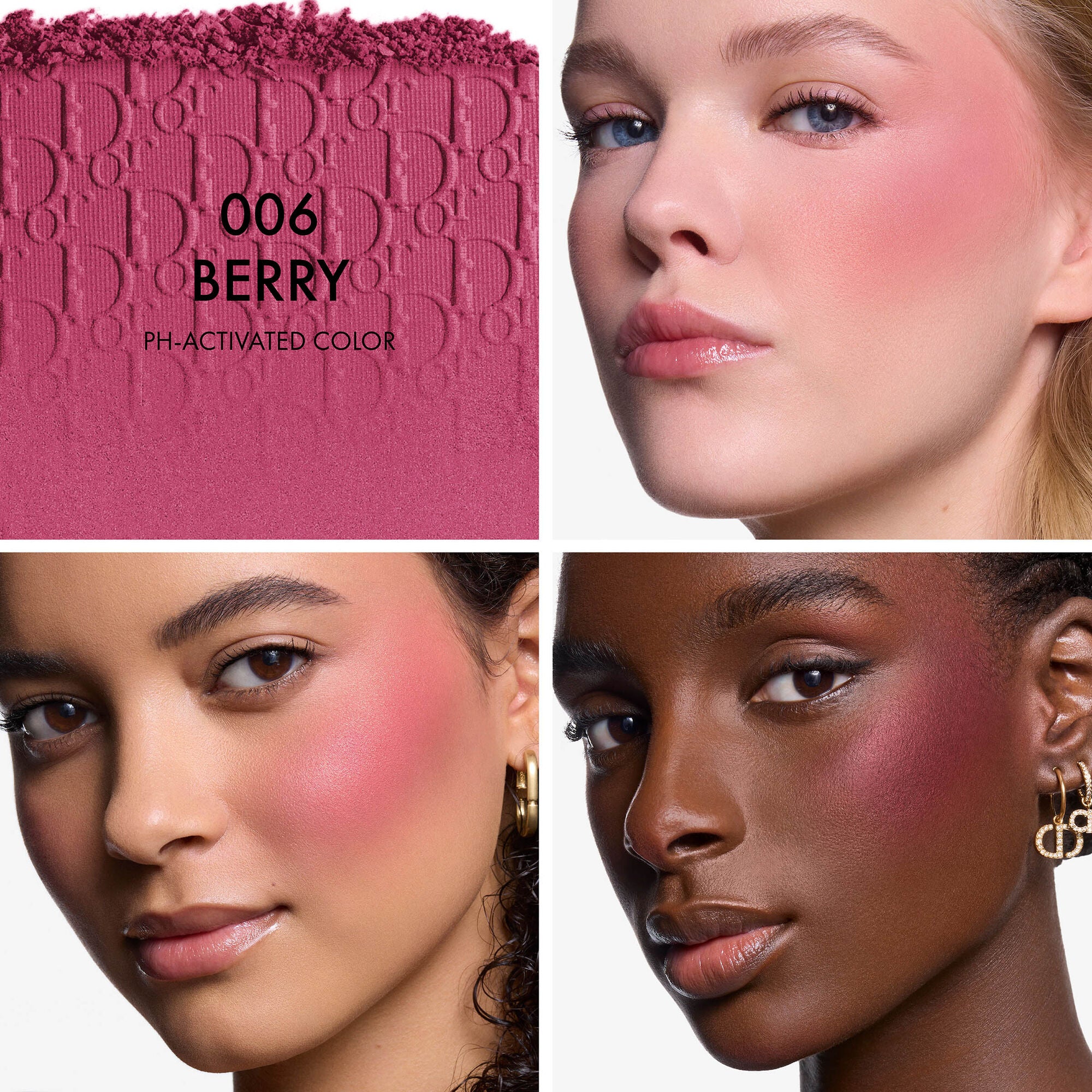 Dior Backstage Rosy Glow Net. wt. 0.15 oz. (006 Berry)