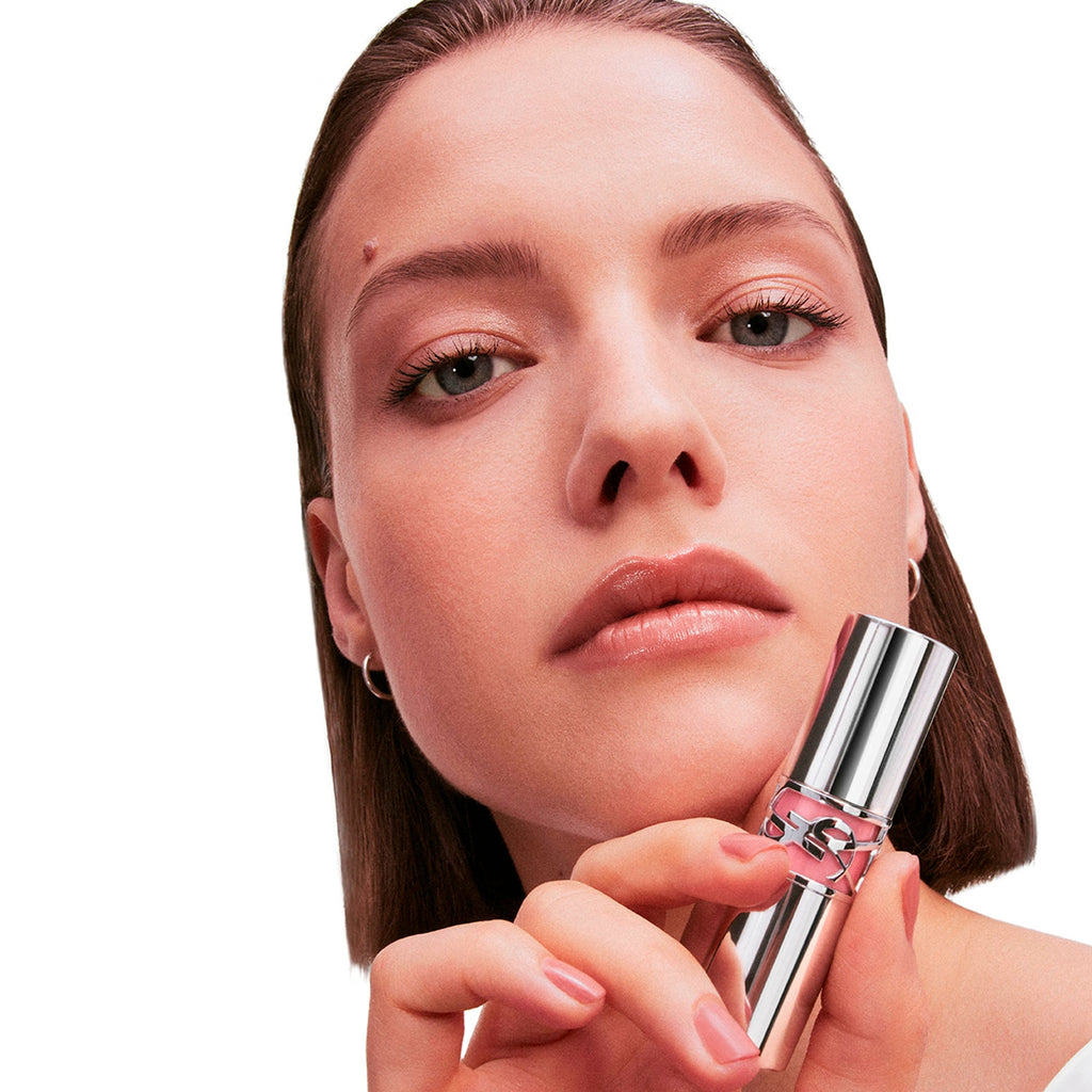 YSL Loveshine Net Wt. 0.11 oz. / 3.2 g. (201 Rosewood Blush)