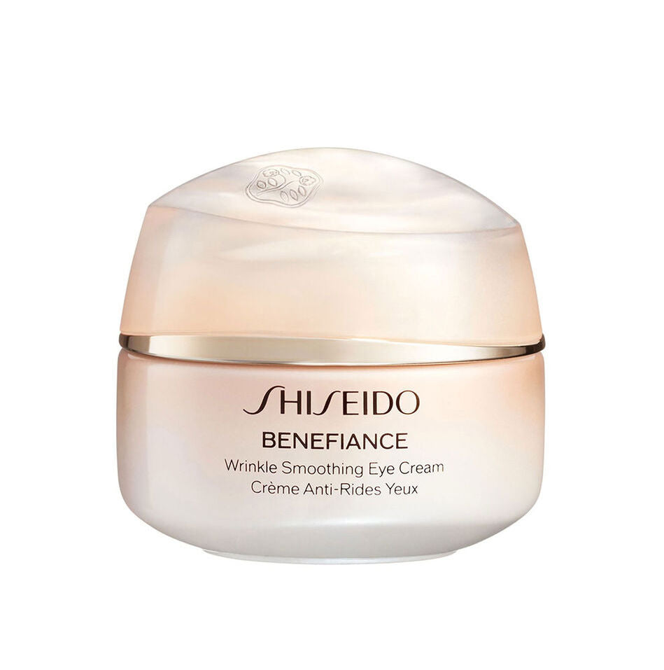 Outlet Shiseido Benefiance Wrinkle Smoothing Eye Cream 15 ml / Net Wt .51 oz.(Sin caja, envase con detalle estético)