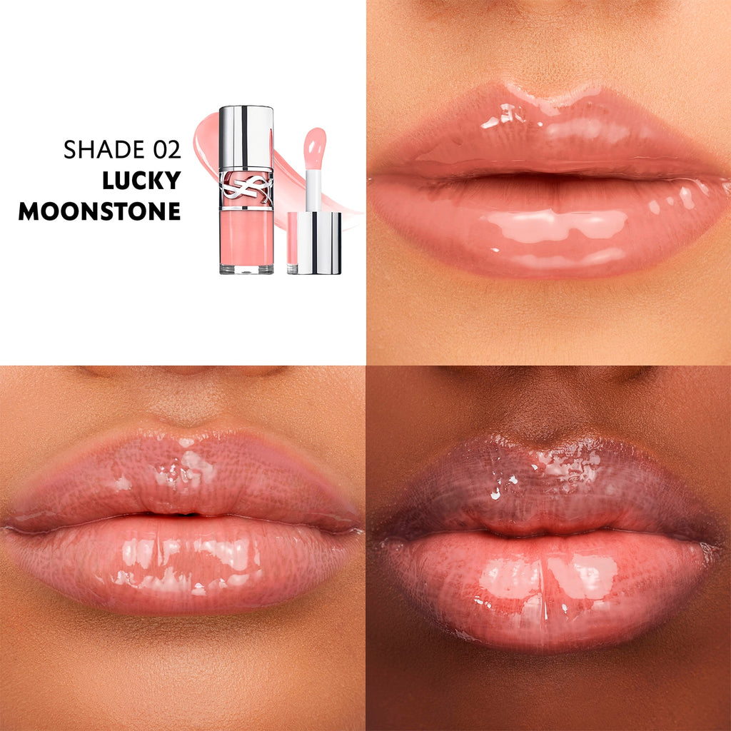 YSL Loveshine Plumping Lip Gloss 0.20 fl.oz. / 6 ml. (02 Lucky Moonstone)