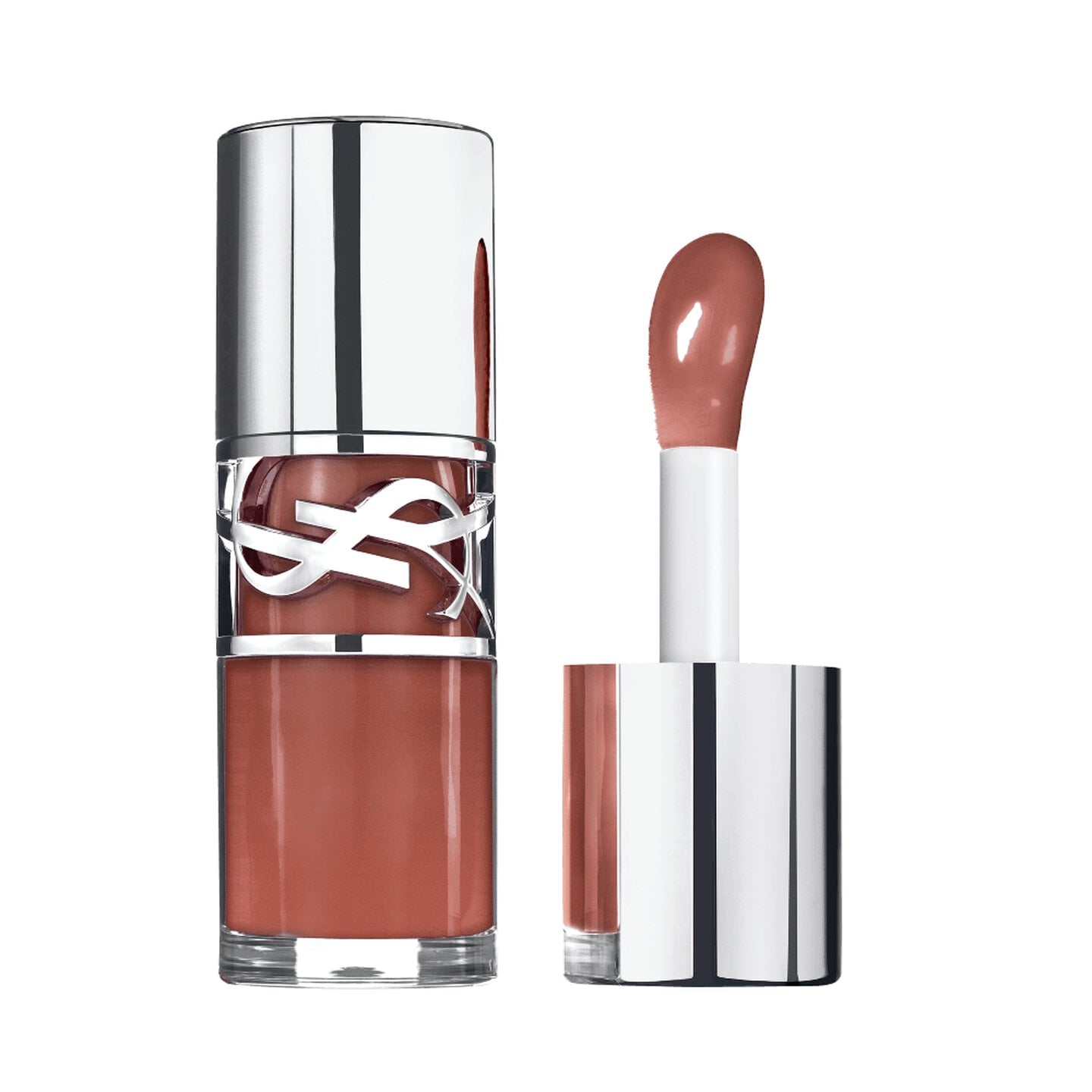 YSL Loveshine Plumping Lip Gloss 0.20 fl.oz. / 6 ml. (04 Honey Pure Love)