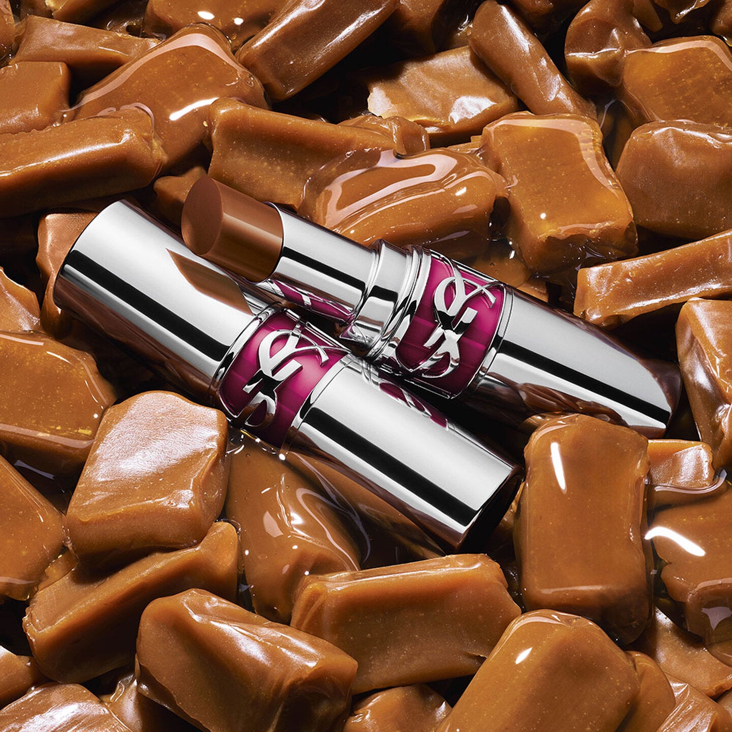 YSL Loveshine Candy Glaze Net Wt. 0.11 oz. / 3.2 g. (19 Salted Caramel)