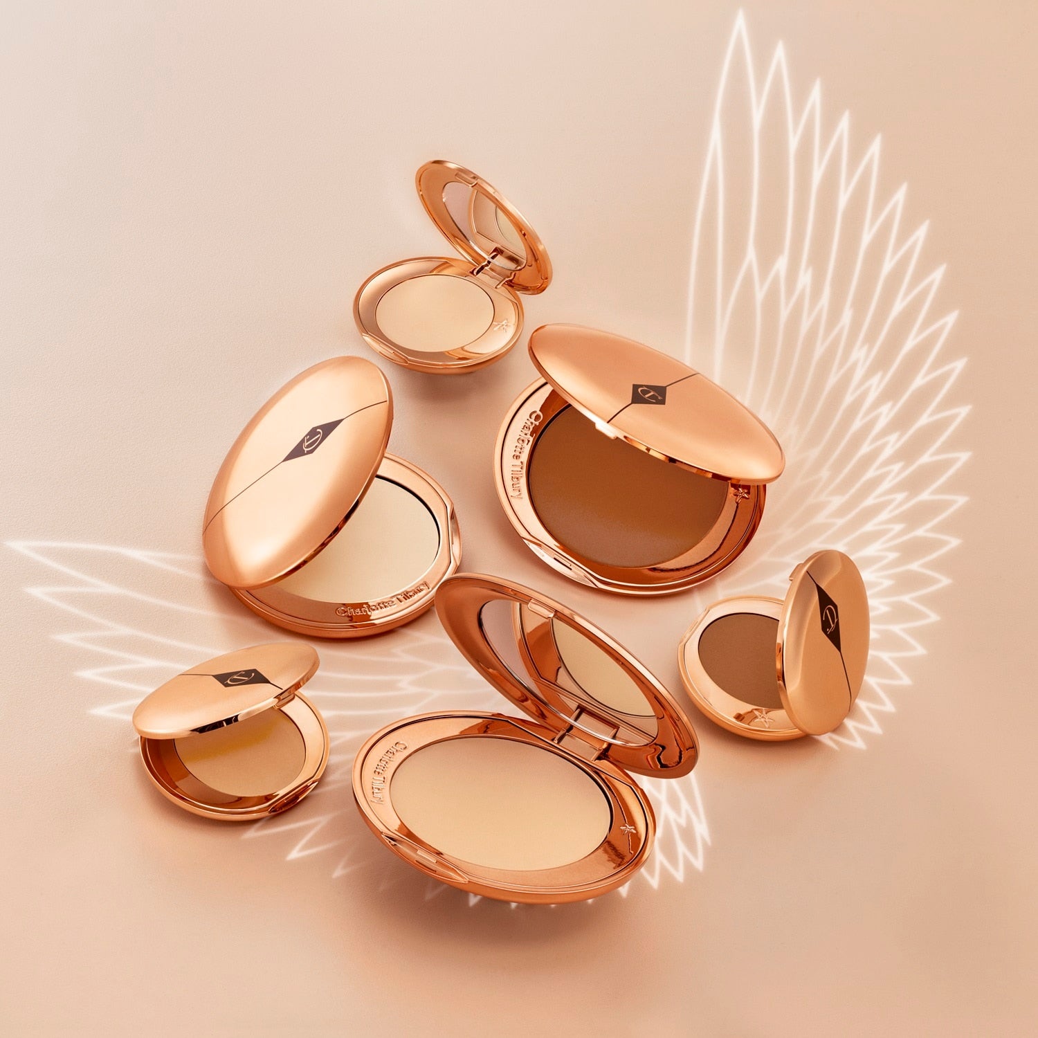 Charlotte Tilbury Air Brush Flawless Finish Net. Wt. 8 g. / 0.28 oz. (1 Fair/Clair)