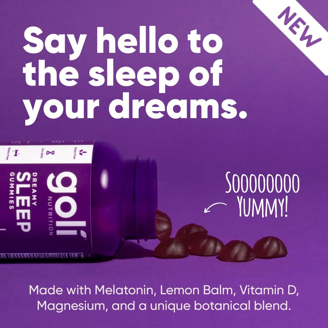 Goli Nutrition Dreamy Sleep Gummies 60 pzas