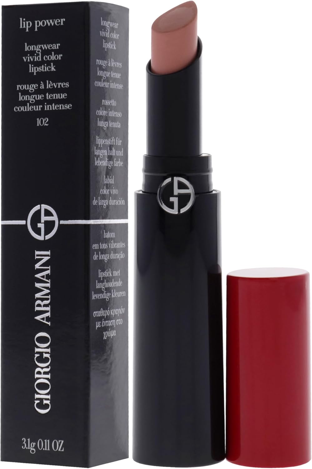 Giorgio Armani Lip Power 3.1 ml. 0.11 fl. Oz. (102)