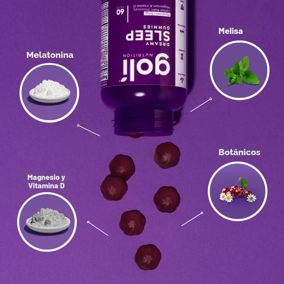 Goli Nutrition Dreamy Sleep Gummies 60 pzas