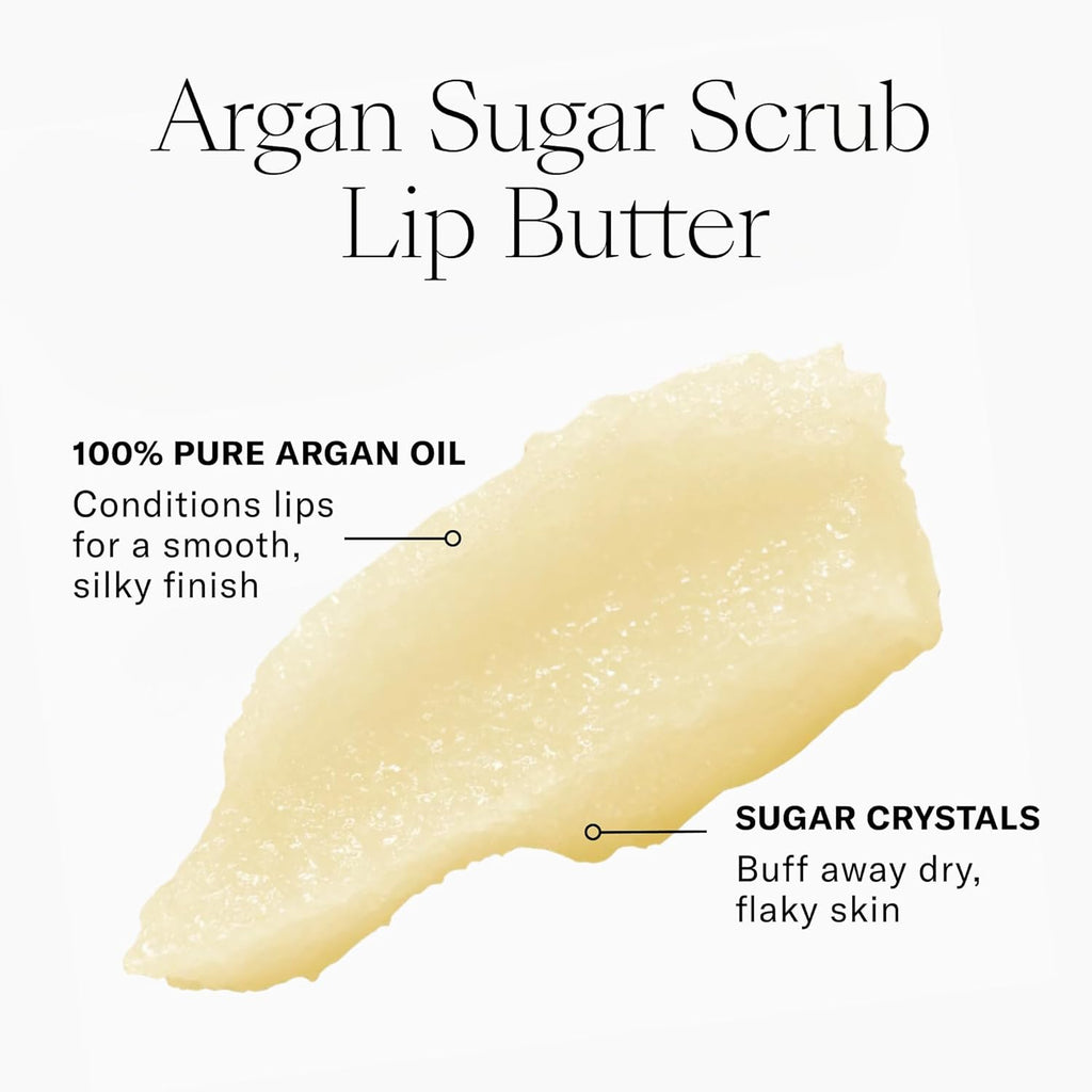 Outlet Josie Maran Argan Sugar Scrub Lip Butter 2.5 g Net Et / 0.08 oz. (Sin Caja)