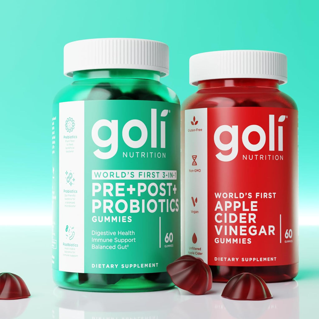 Goli Nutrition Pre+Post+Probiotics Gummies 60 pzas