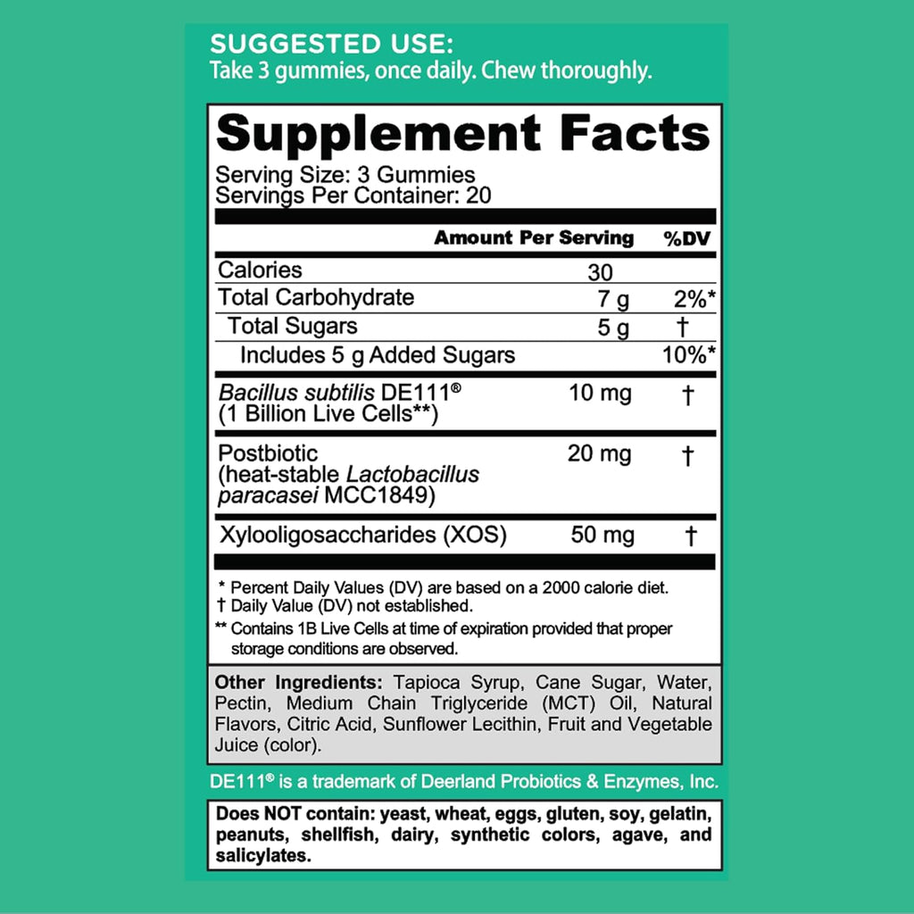 Goli Nutrition Pre+Post+Probiotics Gummies 60 pzas