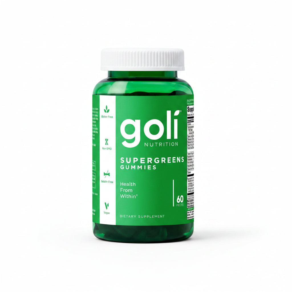 Goli Nutrition Supergreens Gummies 60 pzas