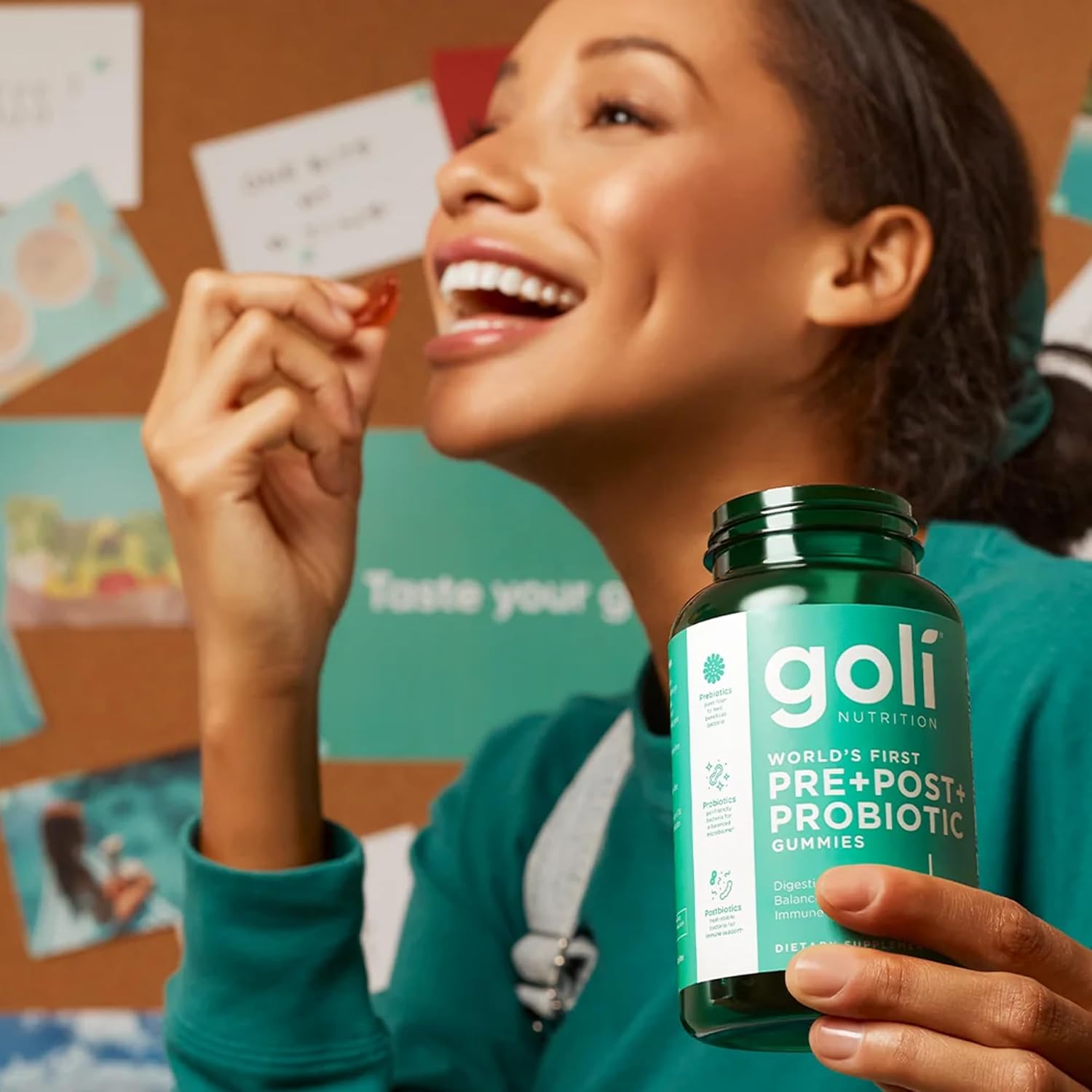 Goli Nutrition Pre+Post+Probiotics Gummies 60 pzas