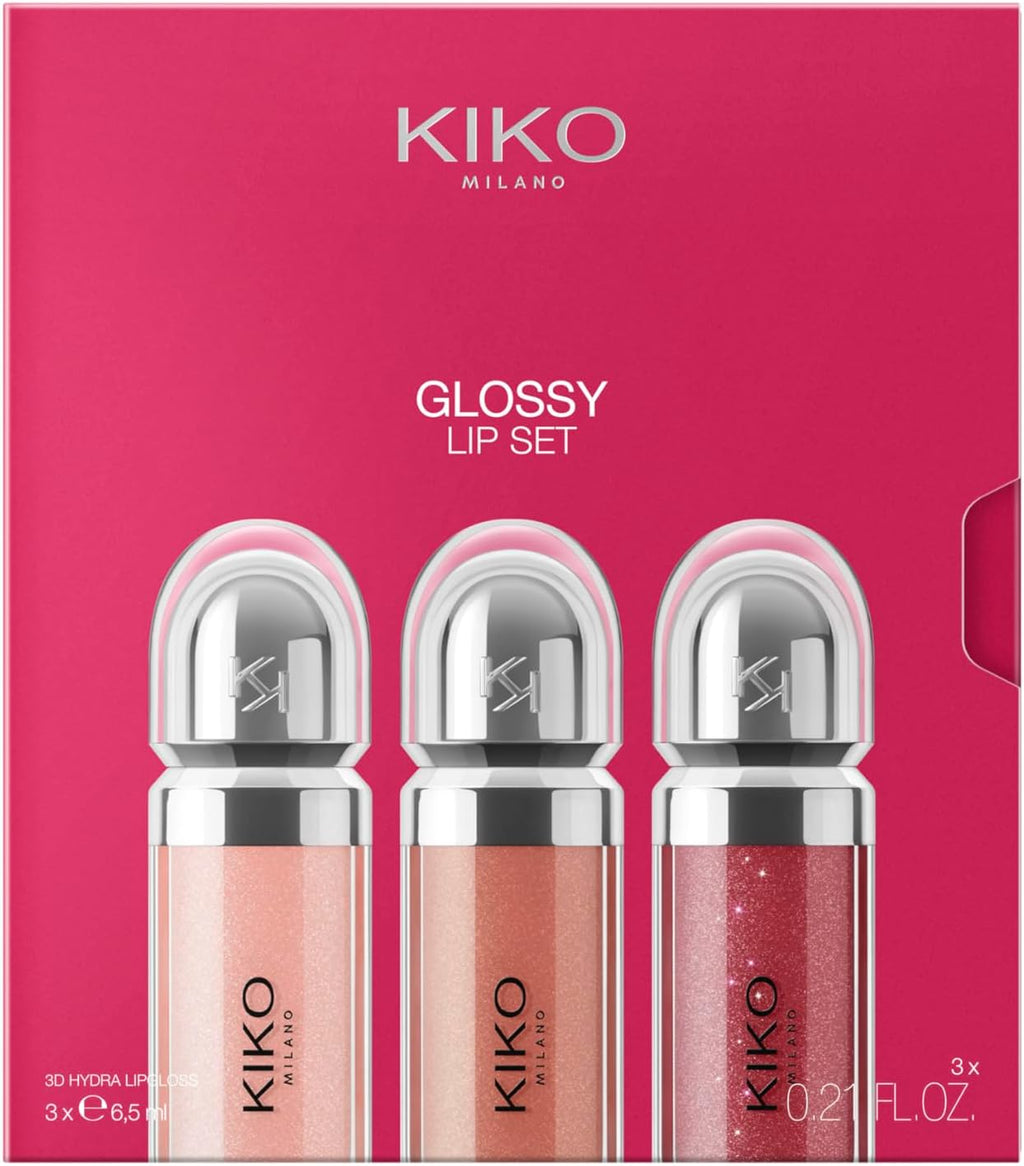 Kiko Milano Glossy Lip Set 3 x 6,5 ml. (03)