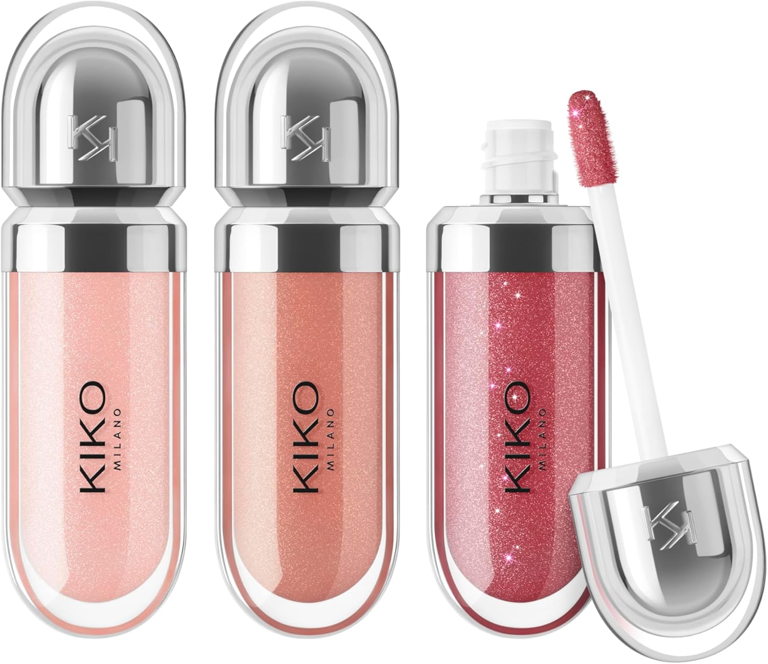Kiko Milano Glossy Lip Set 3 x 6,5 ml. (03)