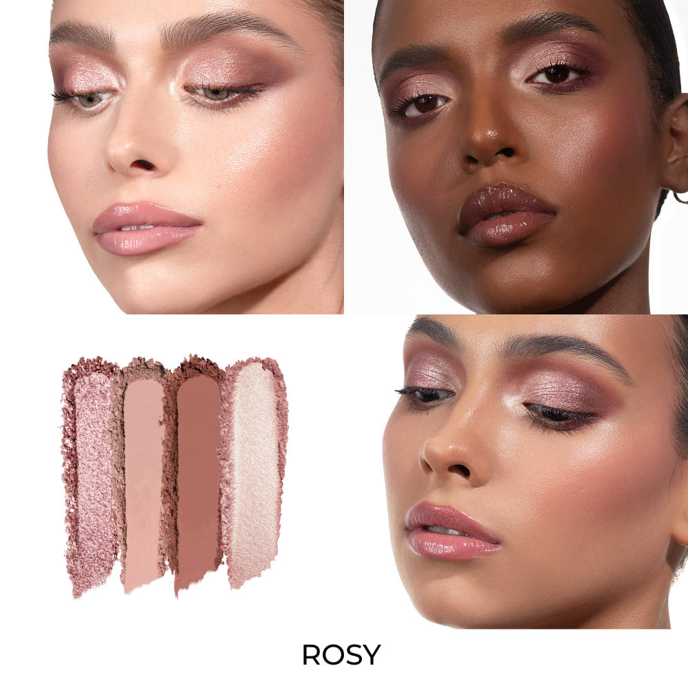 Natasha Denona Luxe Glam Compact 7.8 g / 0.275 oz Sombras (Rosy)