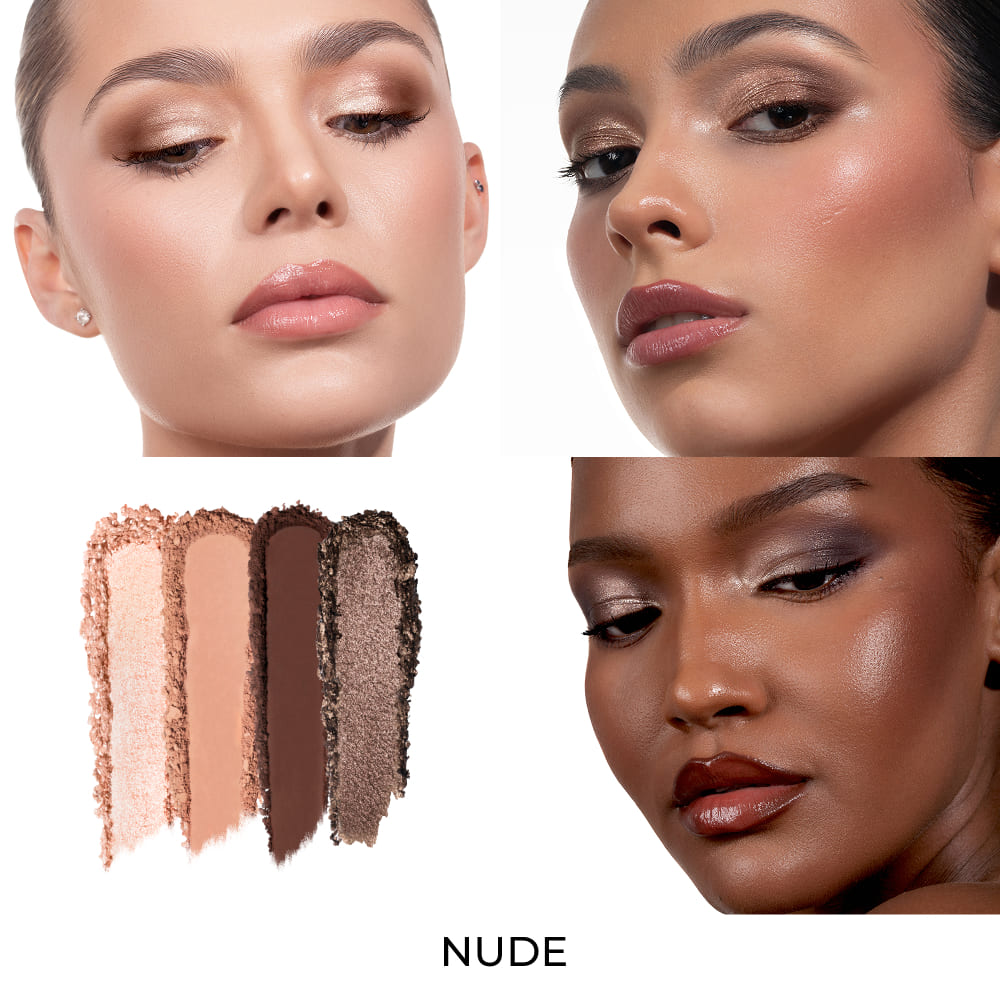 Natasha Denona Luxe Glam Compact 7.8 g / 0.275 oz Sombras (Nude)
