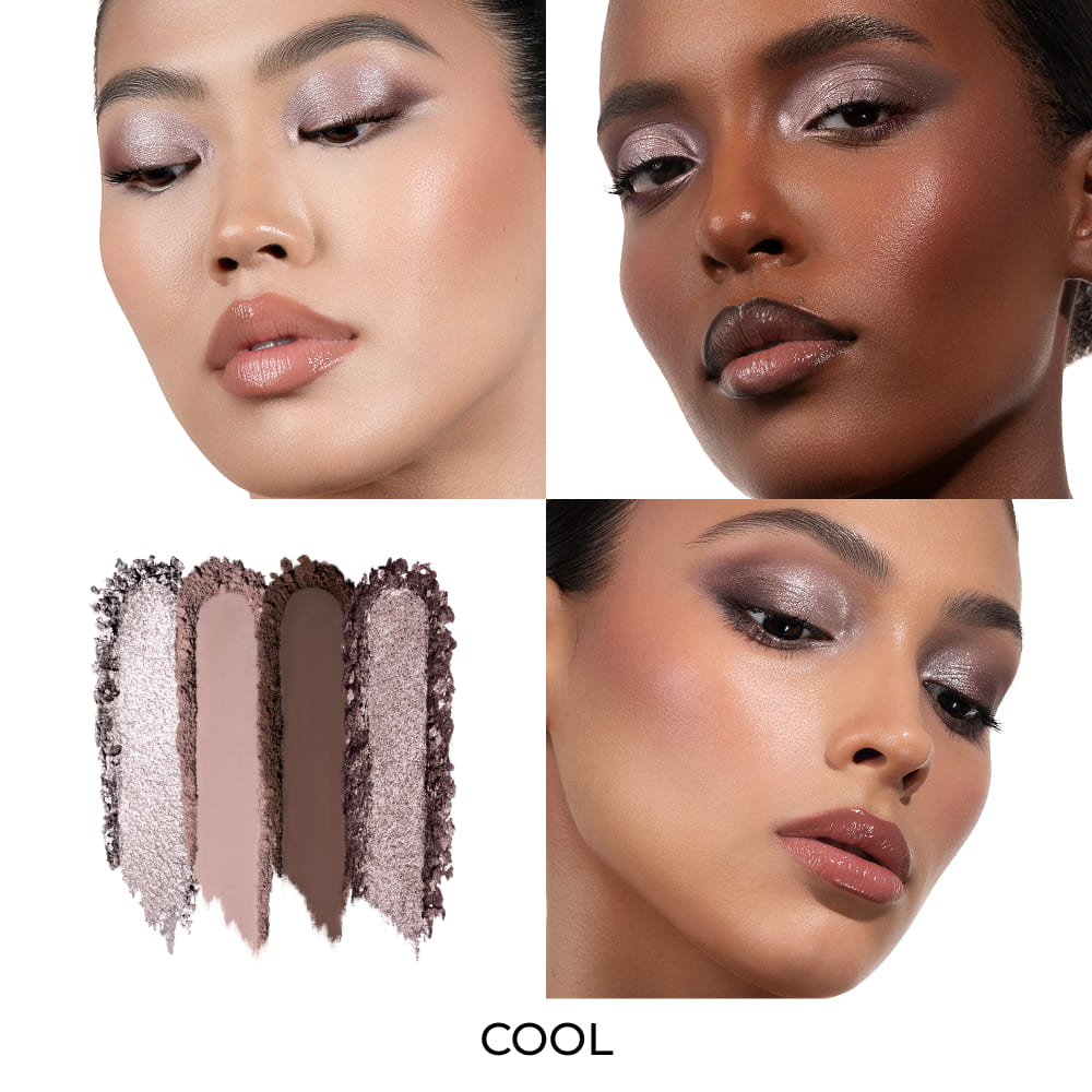Natasha Denona Luxe Glam Compact 7.8 g / 0.275 oz Sombras (Cool)