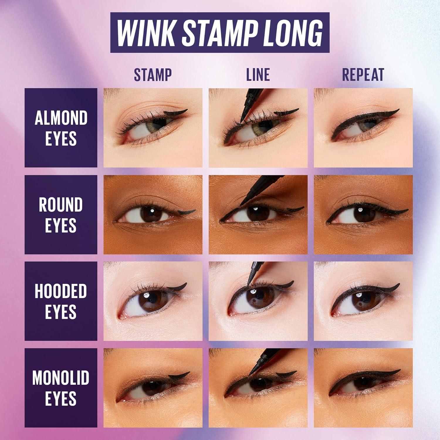 Kaja Wink Stamp Ink Black (Winge eyliner pen 0.4 ml. / 0.01 fl. oz.)(Winge stampn 3 ml. / 0.10 fl. oz.)