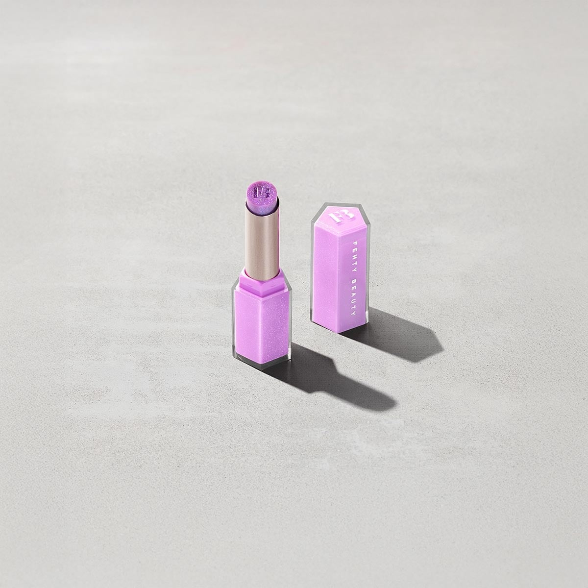 Fenty Beauty Gloss Bomb Stix High-Shimmer Sloss Stick 3.6 g / 0.12 oz (Icy Amethy$t 04)