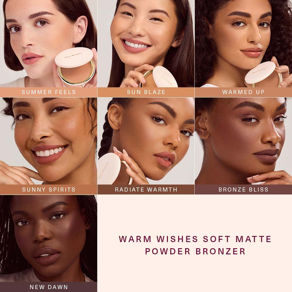 Rare Beauty Warm Wishes Poudre Bronzante Douce mate Net 0.31 oz. / 9 g. (Warmed Up)