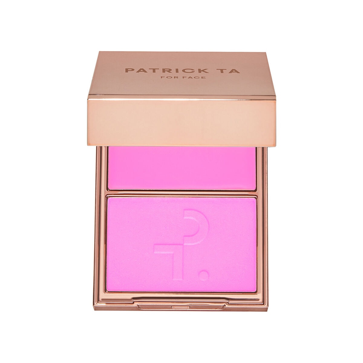 Patrick Ta  Double-Take Crème & Powder Blush (Dúo De Rubor) 0.17 oz./5.0 g (Thank Me Later)