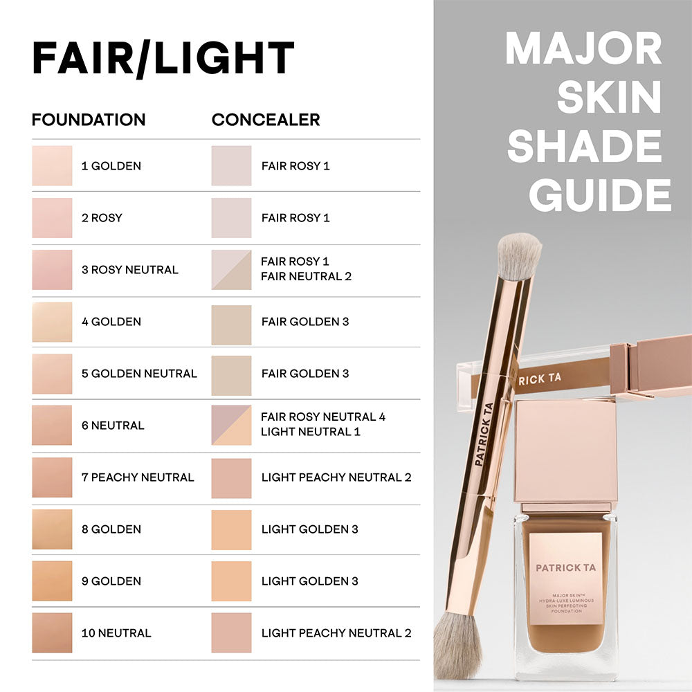 Patrick Ta Major Skin 0.2 fl oz. / 0.6 ml. (Light Golden 3)