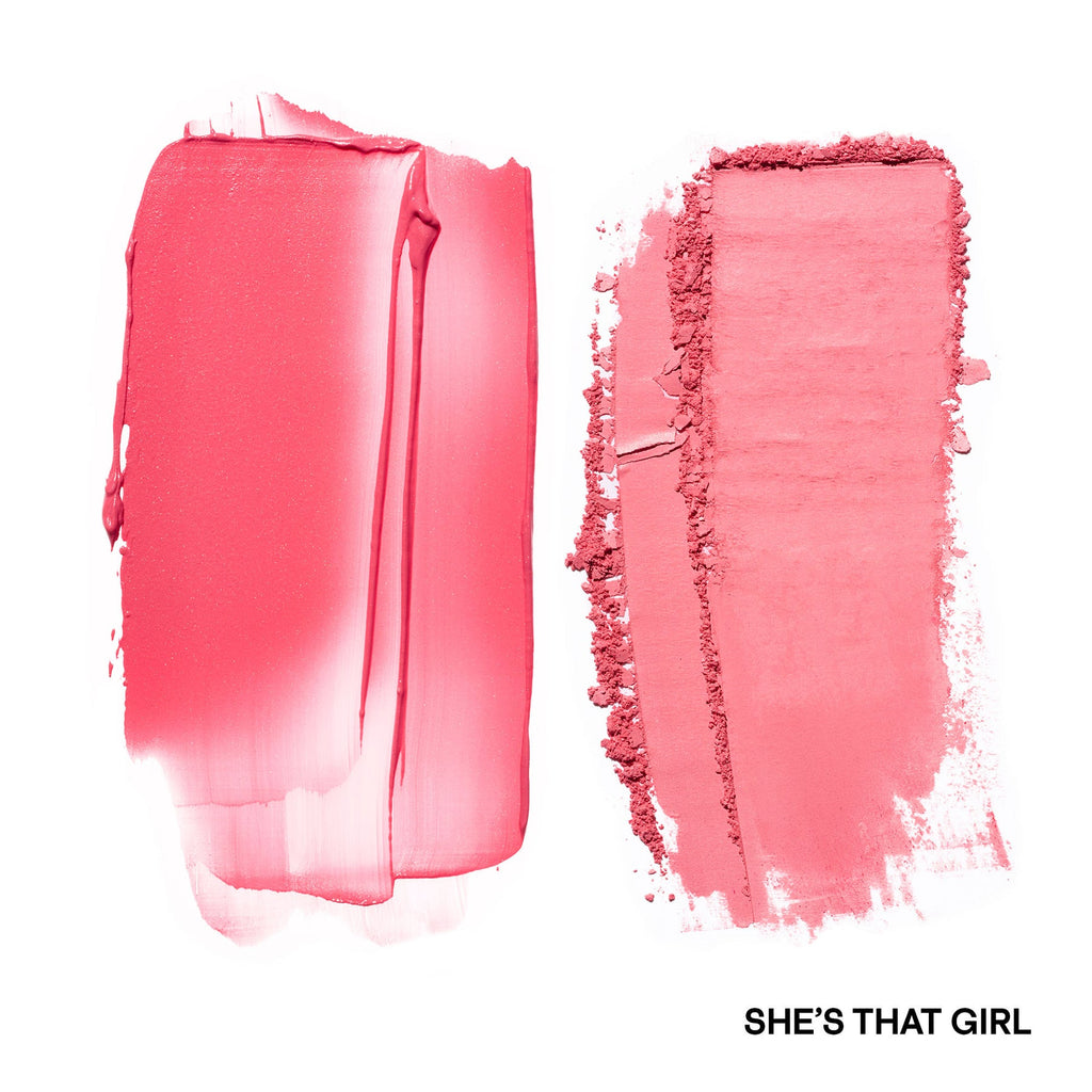 Patrick Ta  Major Headlines Double-Take Crème & Powder Blush Duo (Dúo De Rubor) 0.17 oz./5.0 g (She´s That Girl)