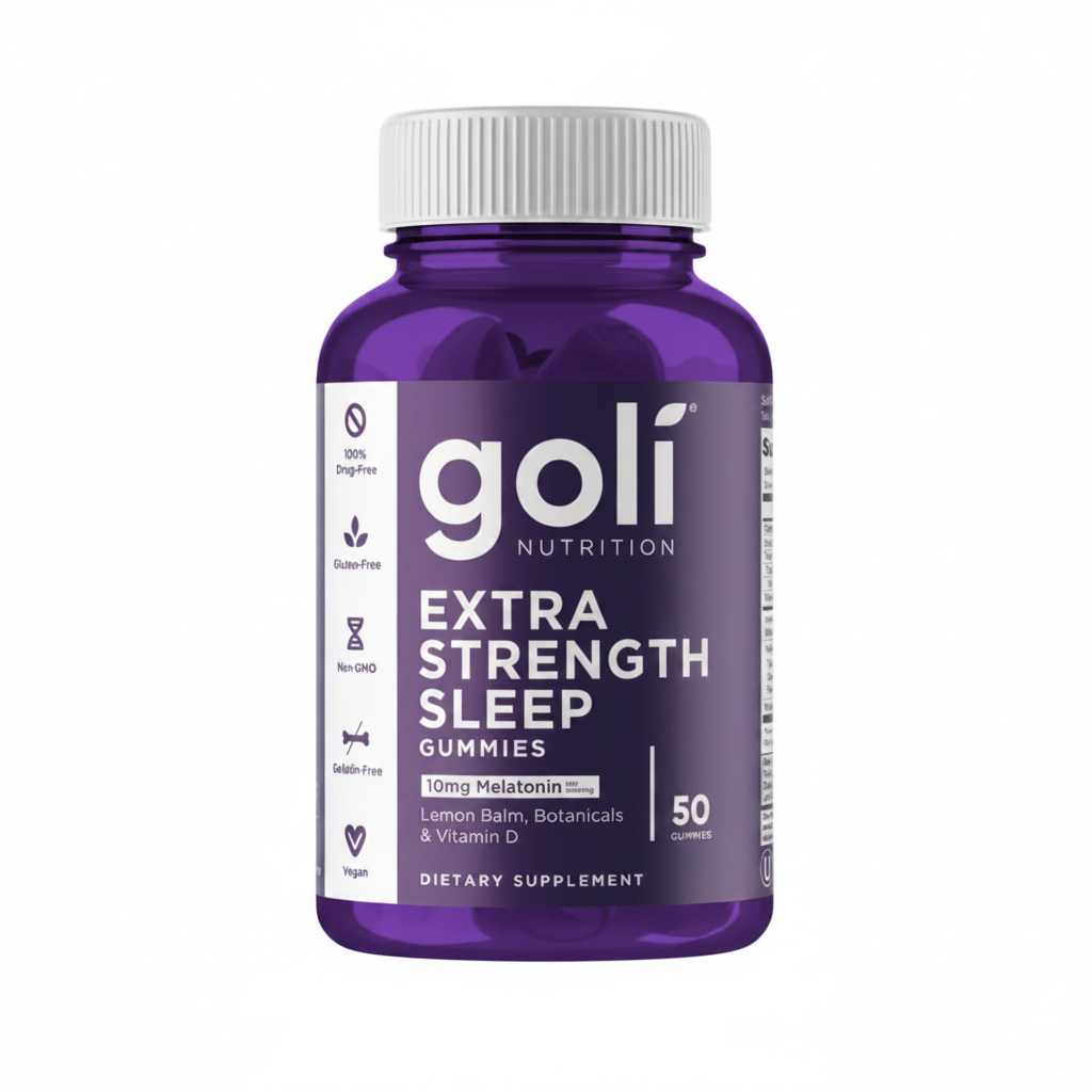 Goli Nutrition Extra Strength Sleep Gummies 60 pzas