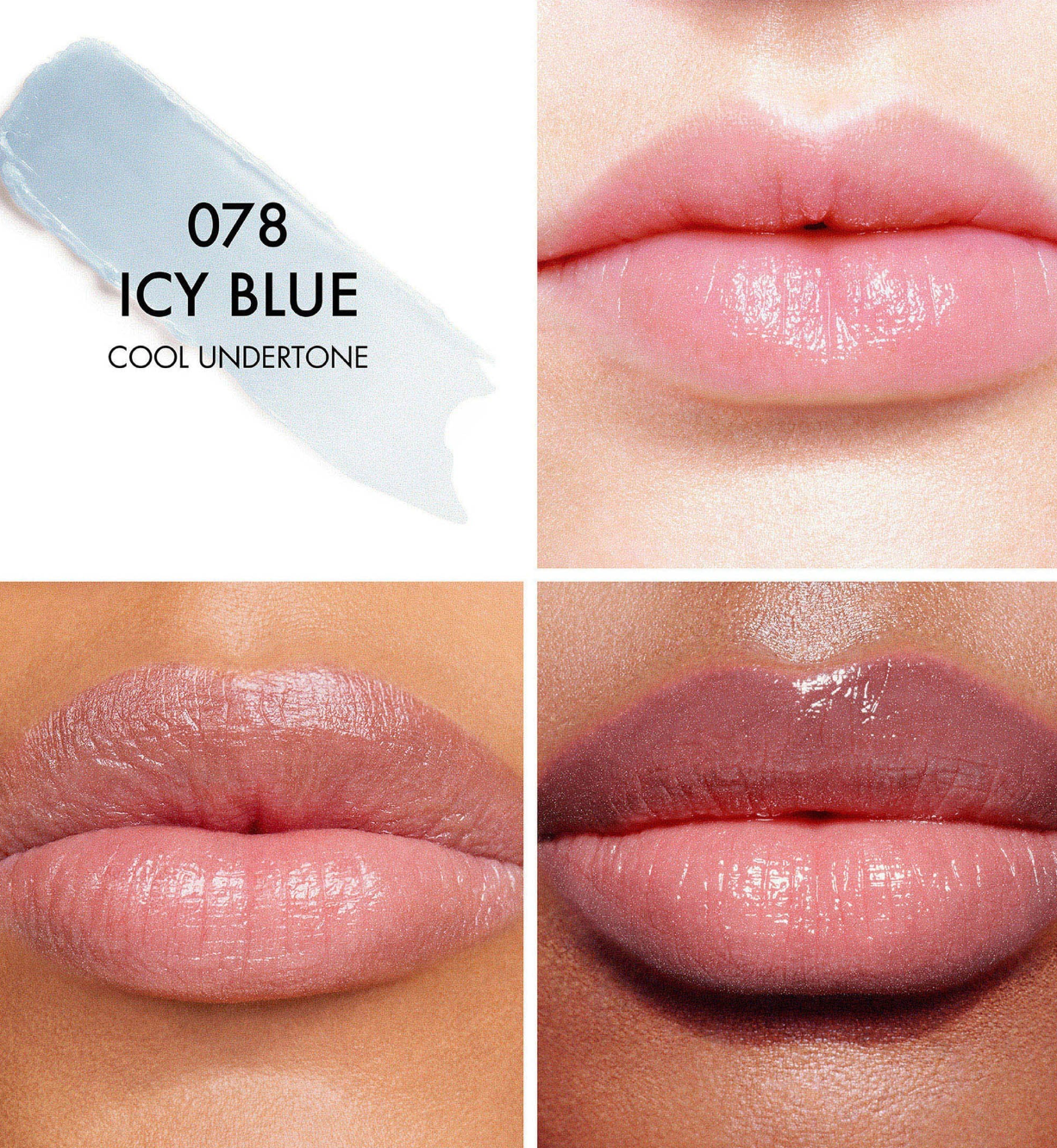 Dior Addict Lip Glow (078 Ict Blue) 3,2 g. / Net Wt. 0.11 oz.