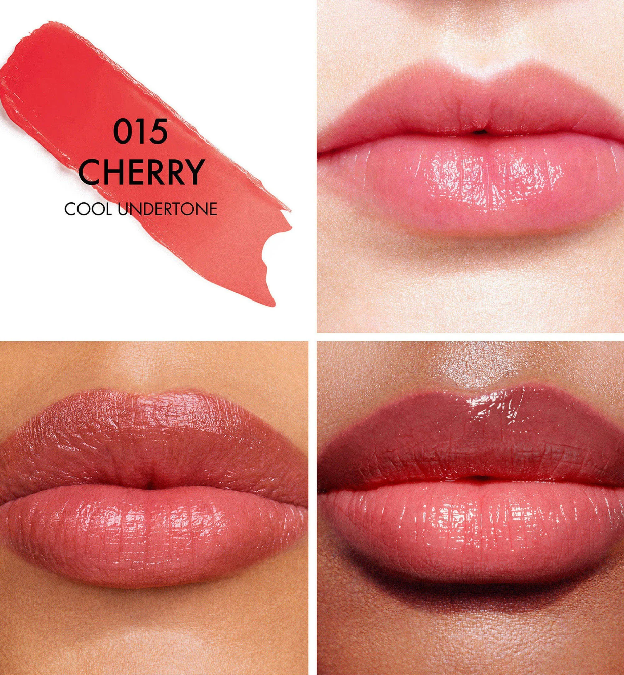 Dior Addict Lip Glow (015 Cherry) 3,2 g. / Net Wt. 0.11 oz.