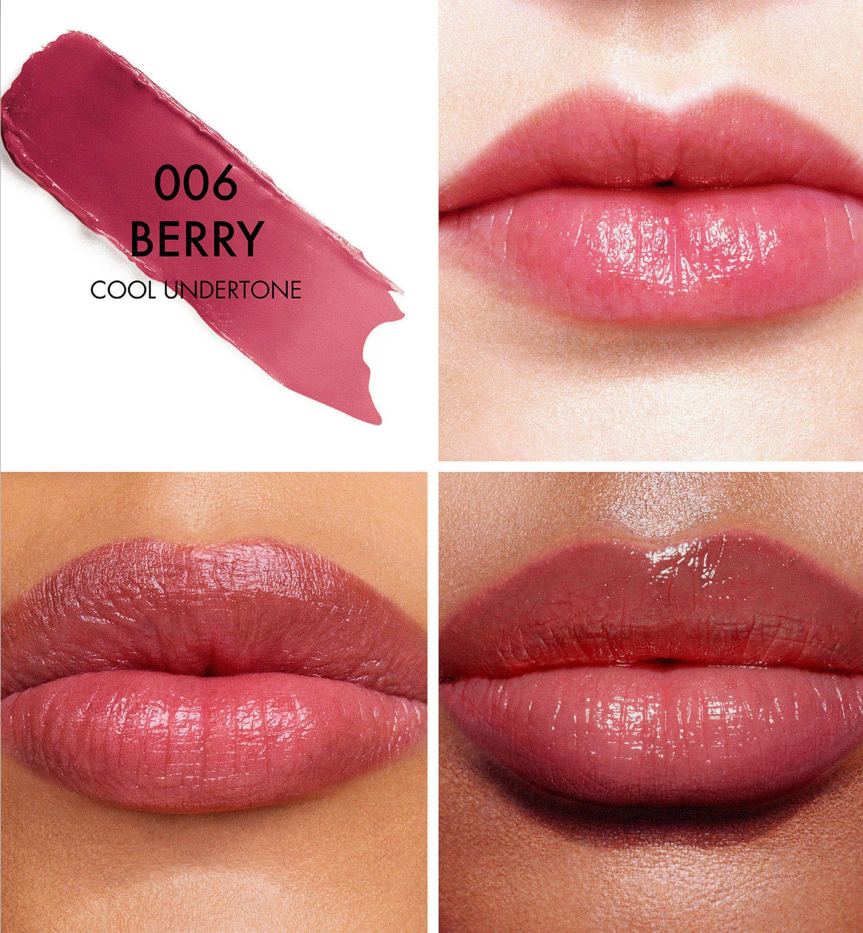 Dior Addict Lip Glow (006 Berry) 3,2 g. / Net Wt. 0.11 oz.