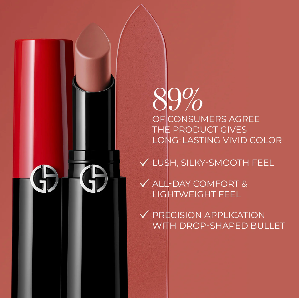 Giorgio Armani Lip Power 3.1 ml. 0.11 fl. Oz. (102)