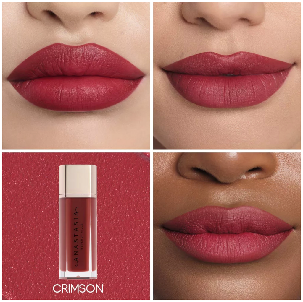 Anastasia Beverly Hill Lip Velvet Net Wt. 3.5 g / 0.12 Oz. (Crimson)