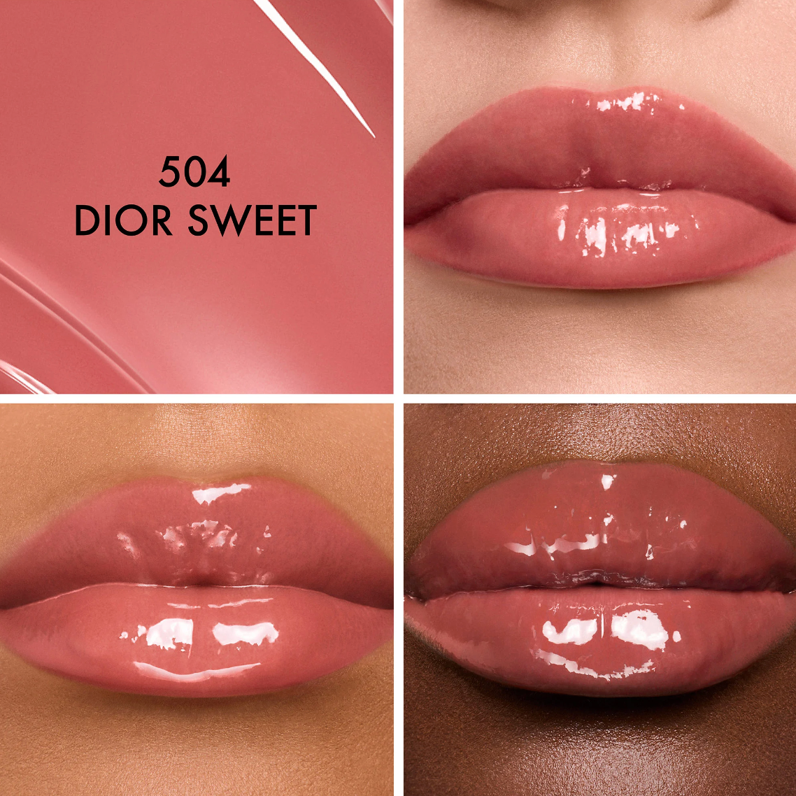 Dior Addict Glass Lipstick 2,7 g / Net. Wt. 0.09 oz. (504 Dior Sweet)