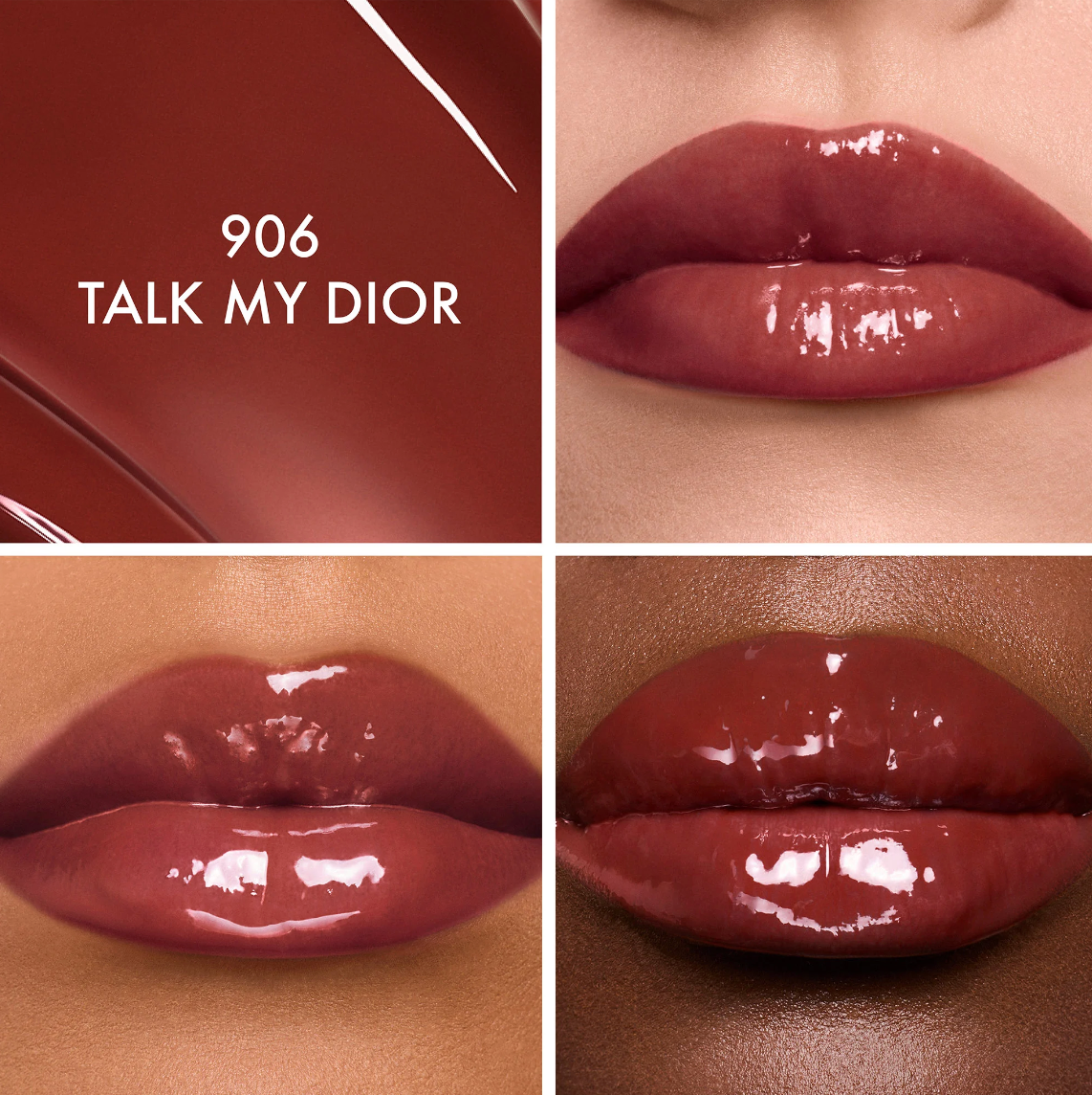 Dior Addict Glass Lipstick 2,7 g / Net. Wt. 0.09 oz. (906 Talk My Dior)