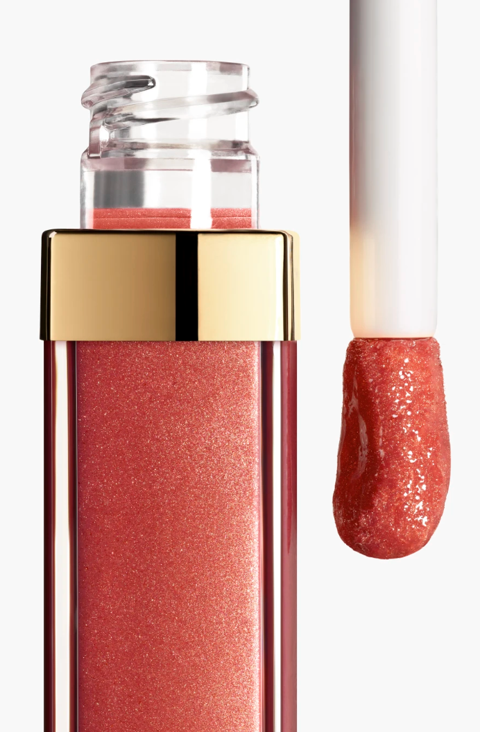 Chanel Rouge Coco Gloss 5,5 g. / Net. Wt. 0.19 oz. (724 Burnt Sugar)