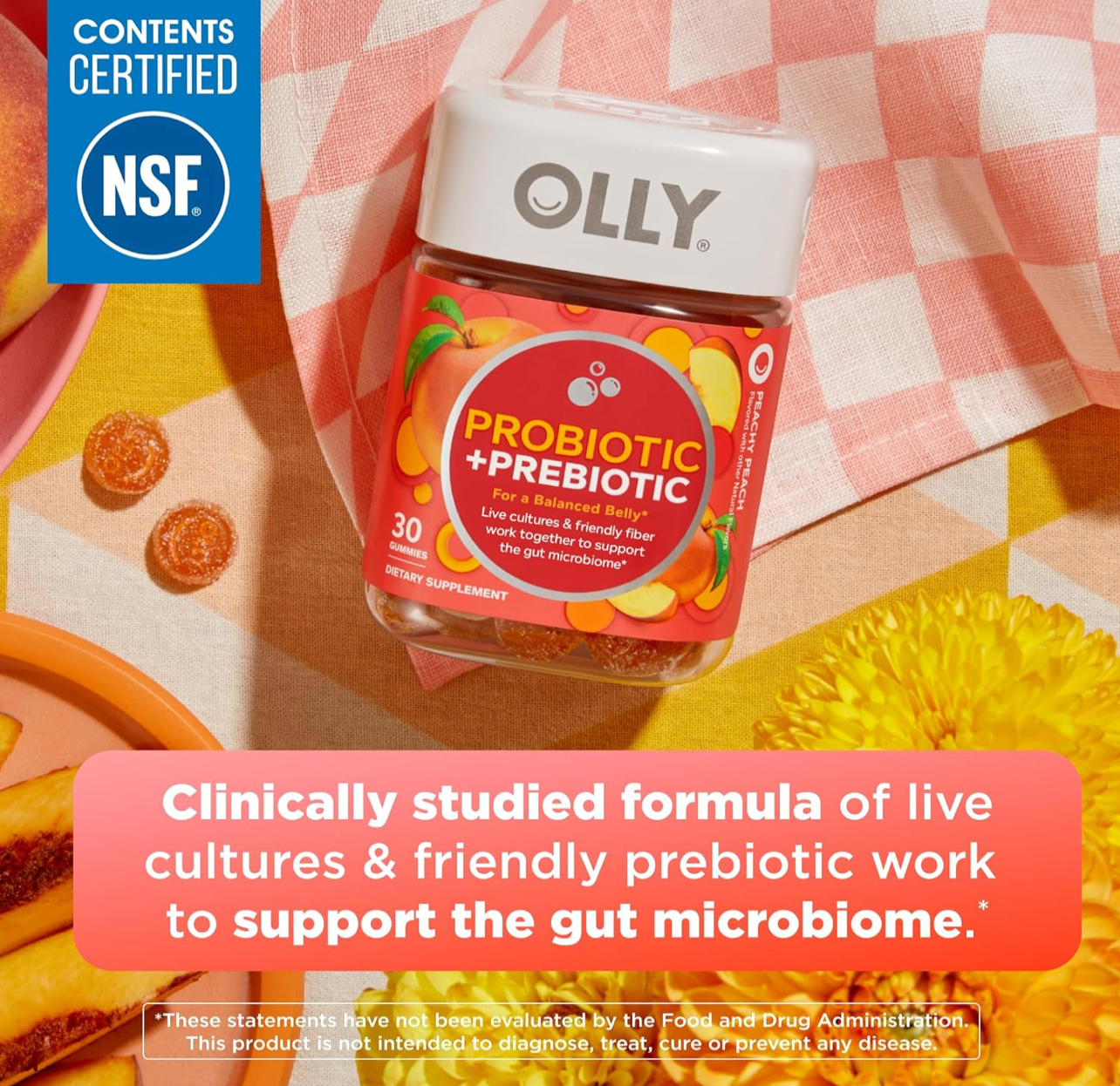 Olly Probiotic +Prebiotic (30 Gummies)