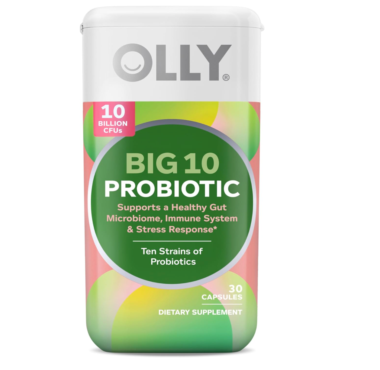 Olly Big 10 Probiotic (30 Capsules)