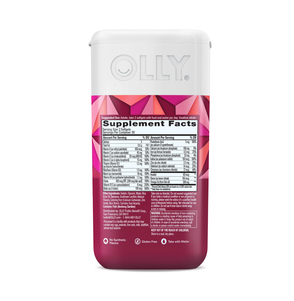 Olly Women´s Multi +Omega-3 (30 Capsules)