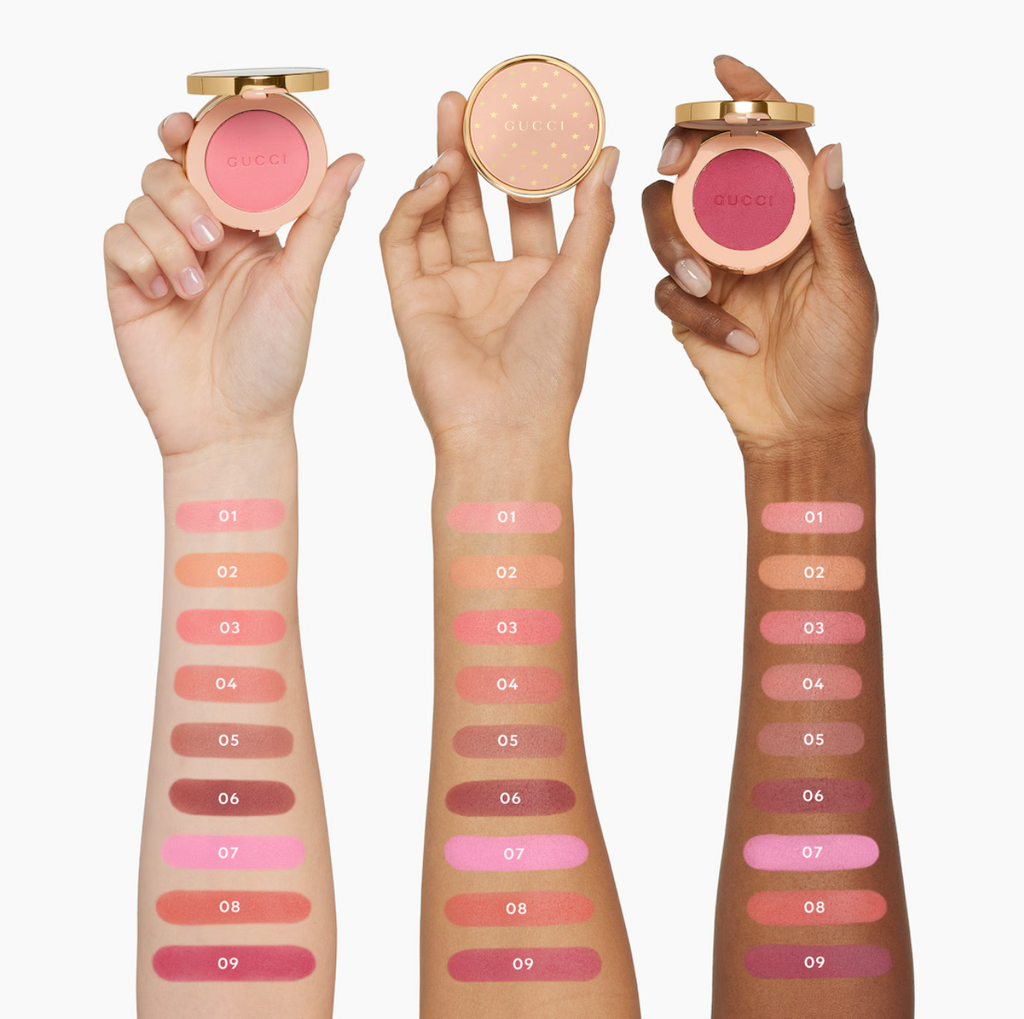 Gucci Blush De Bauté Cheeks & Eyes Powder Luminous Matte 5.5 g. (Bright Coral 04)