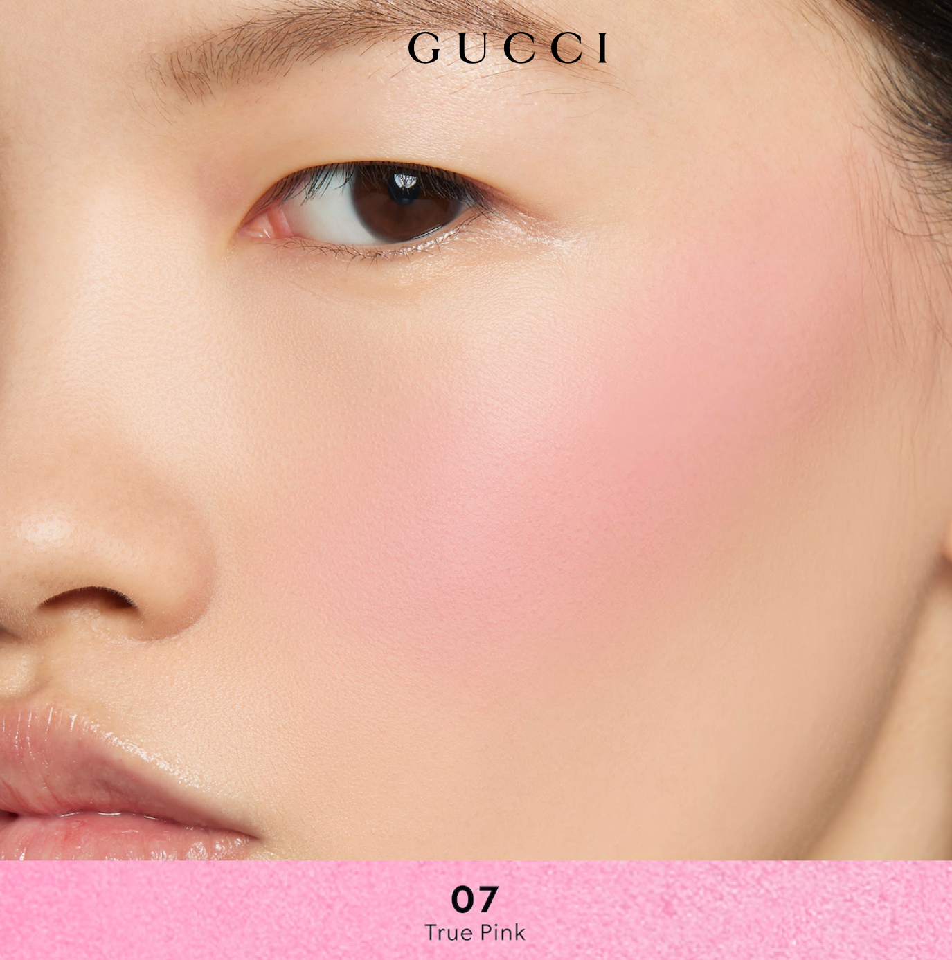 Gucci Blush De Bauté Cheeks & Eyes Powder Luminous Matte 5.5 g. (07 True Pink)