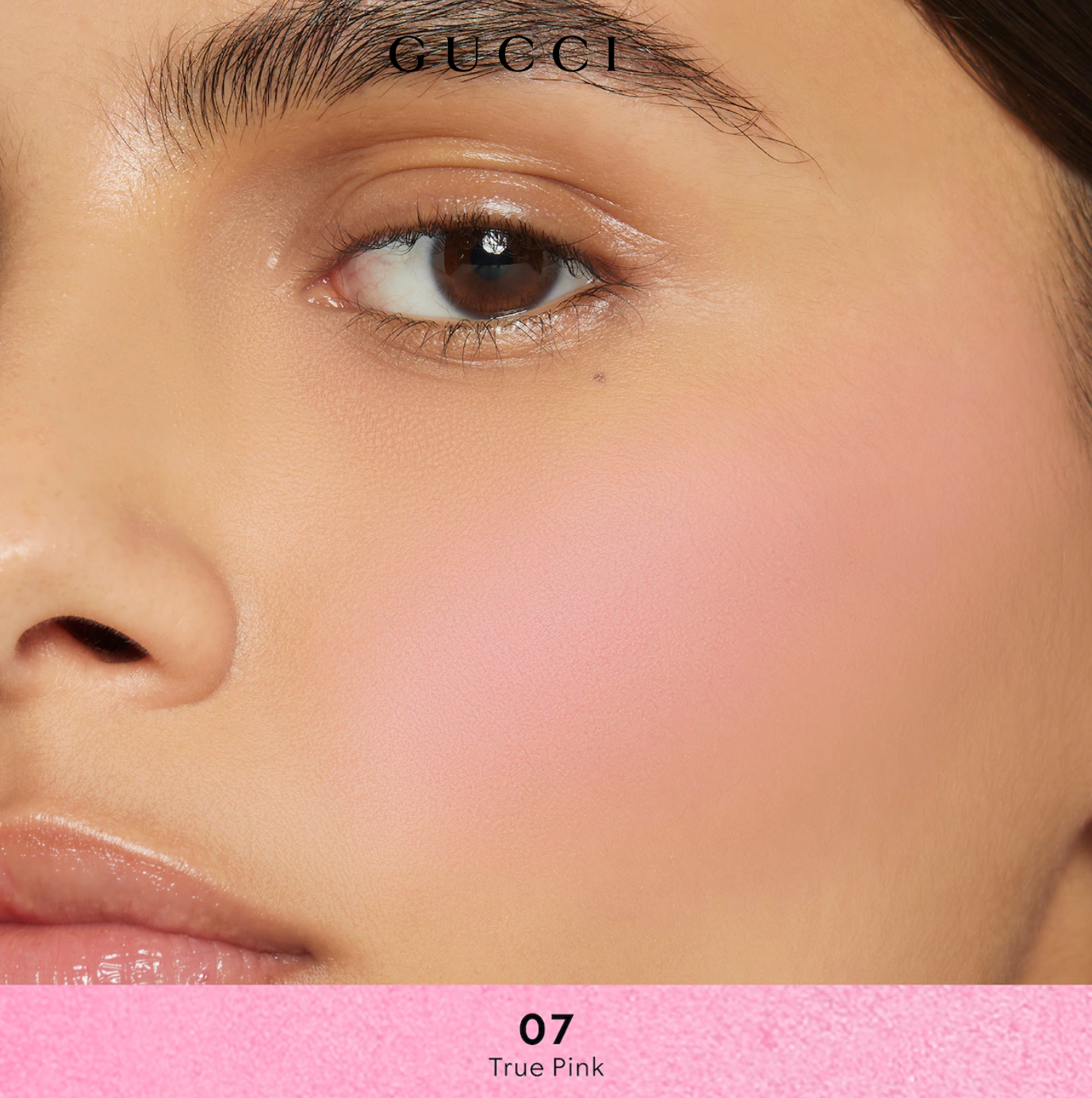 Gucci Blush De Bauté Cheeks & Eyes Powder Luminous Matte 5.5 g. (07 True Pink)