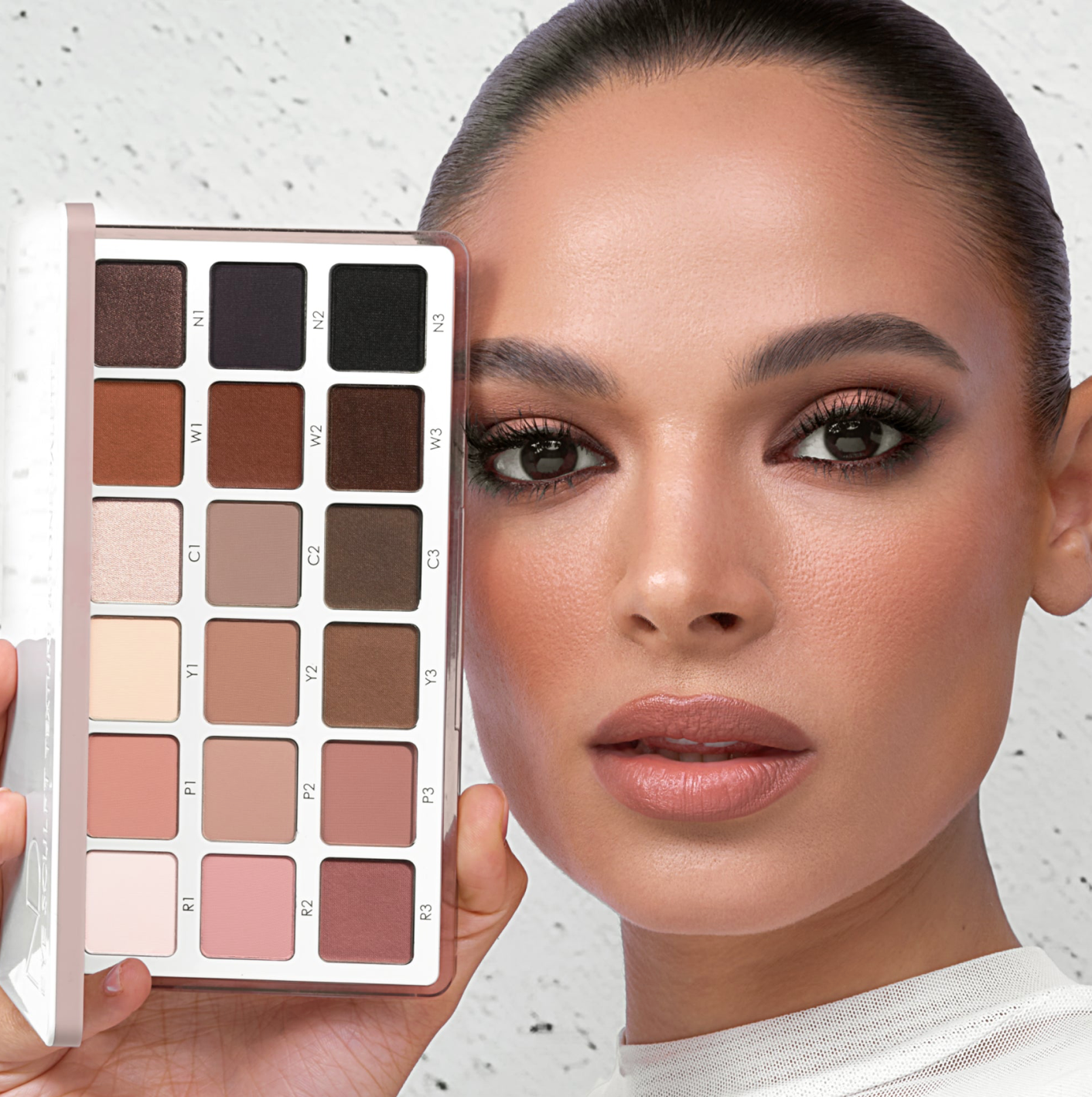 Natasha Denona Eye Sculpt Texture & Tone Palette Net. Wt. 19g. / 0.67 Oz. (Soft)