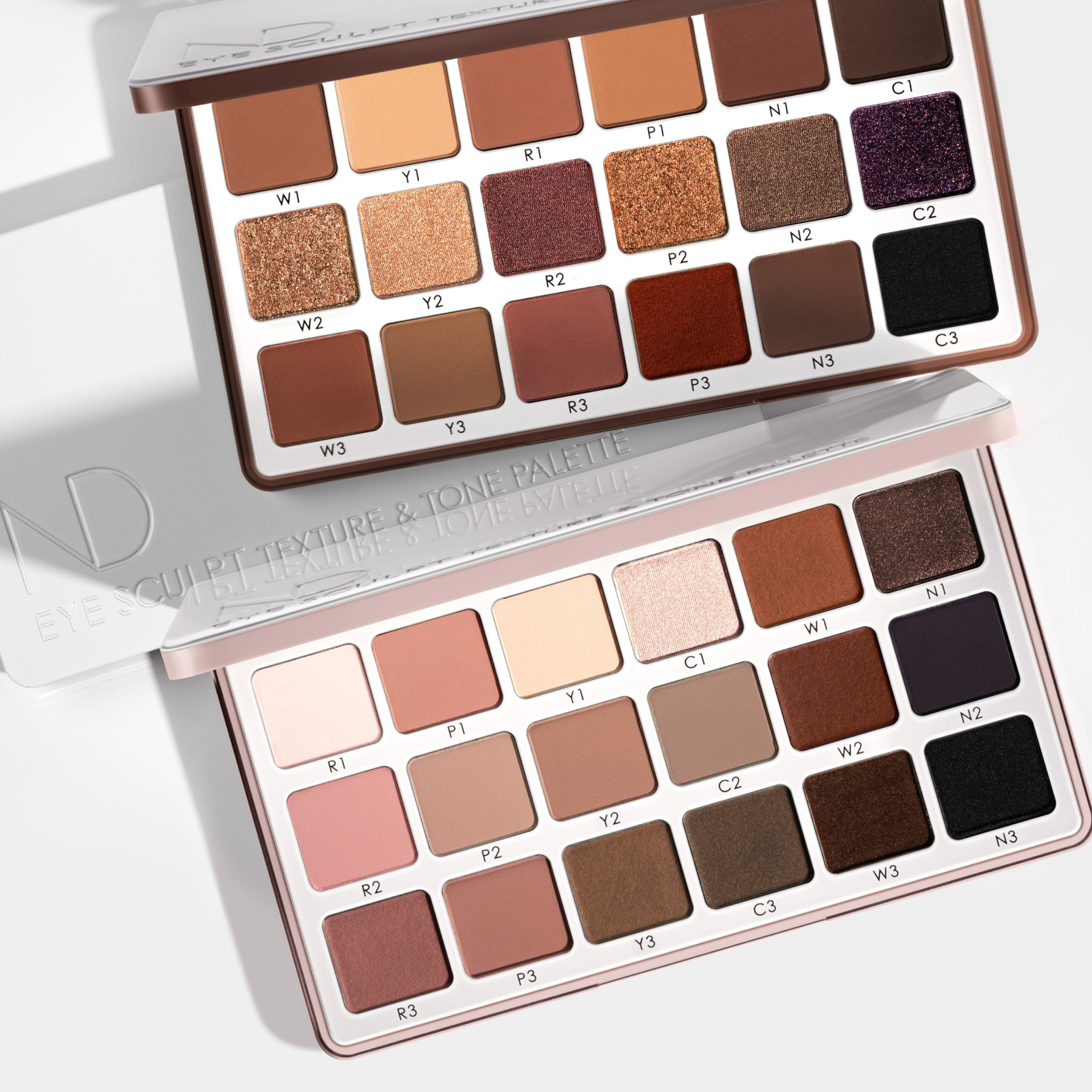 Natasha Denona Eye Sculpt Texture & Tone Palette Net. Wt. 19g. / 0.67 Oz. (Soft)