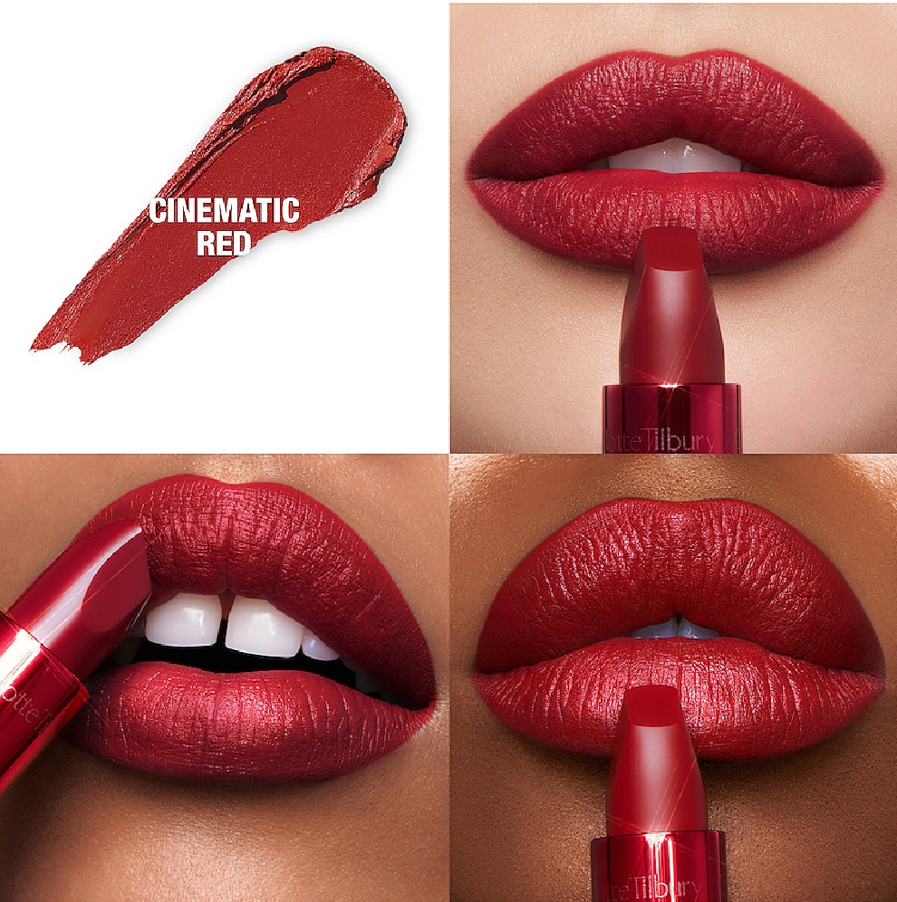 Charlotte Tilbury Matte Revolution Lipstick 3.5 g / 0.12 oz (Cinematic Red)