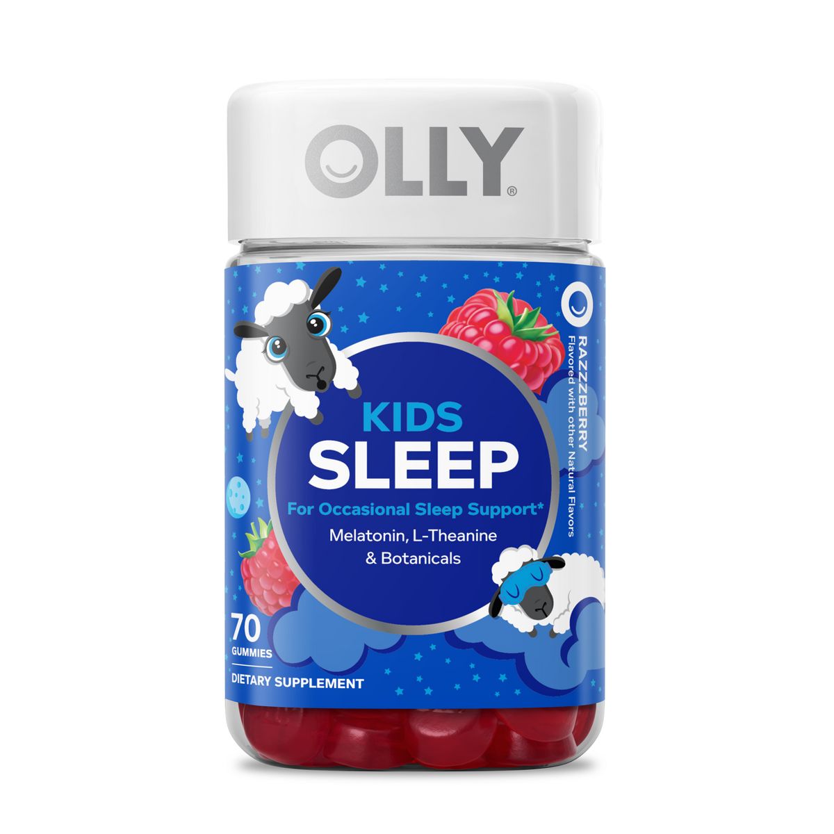 Olly Kids Sleep For Occasional Sleep Support (70 Gummies)